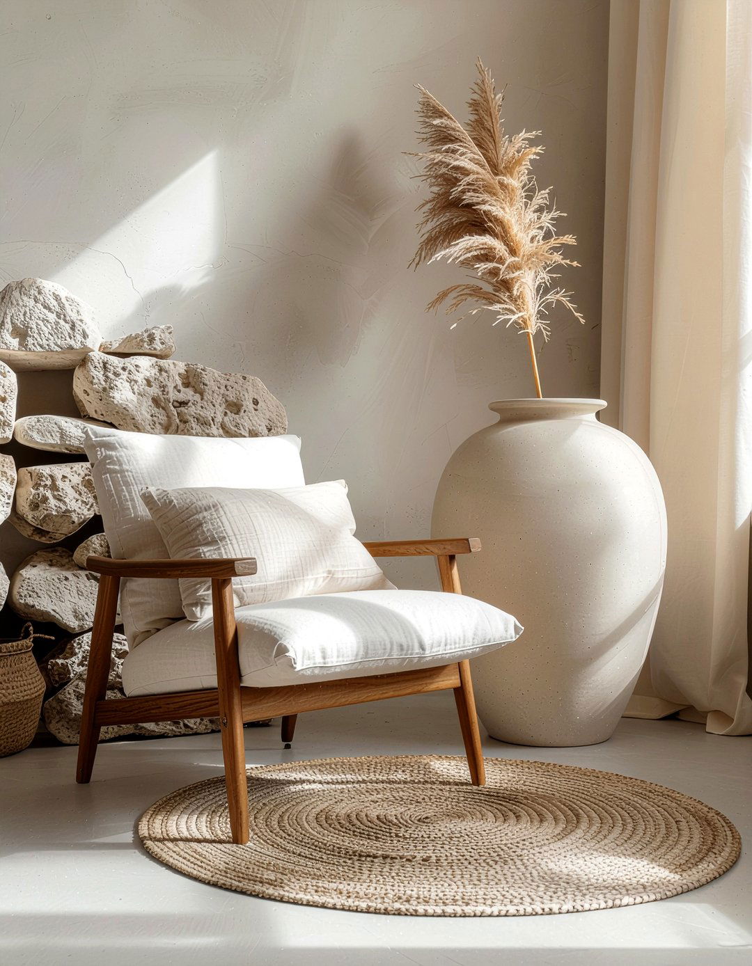 Large Floor Vase - 30 empty vase decor ideas