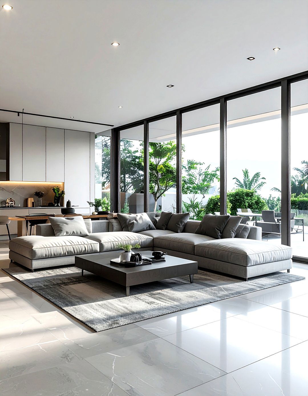 Large Format Slider - 30 living room patio doors