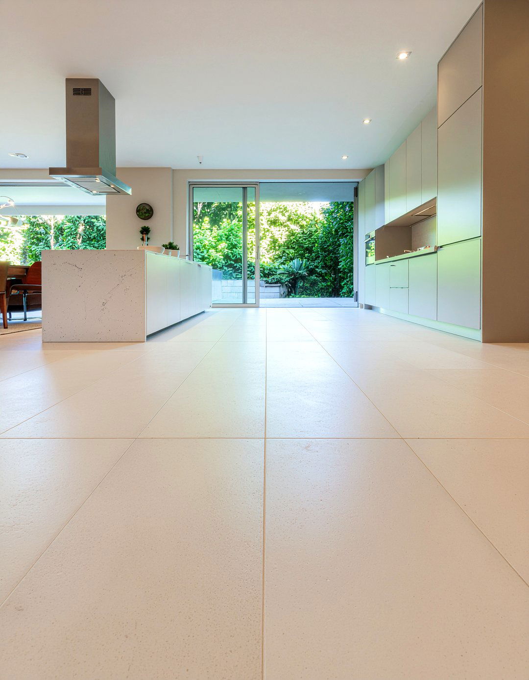 Large Format Tile - 30 easy-clean kitchen ideas