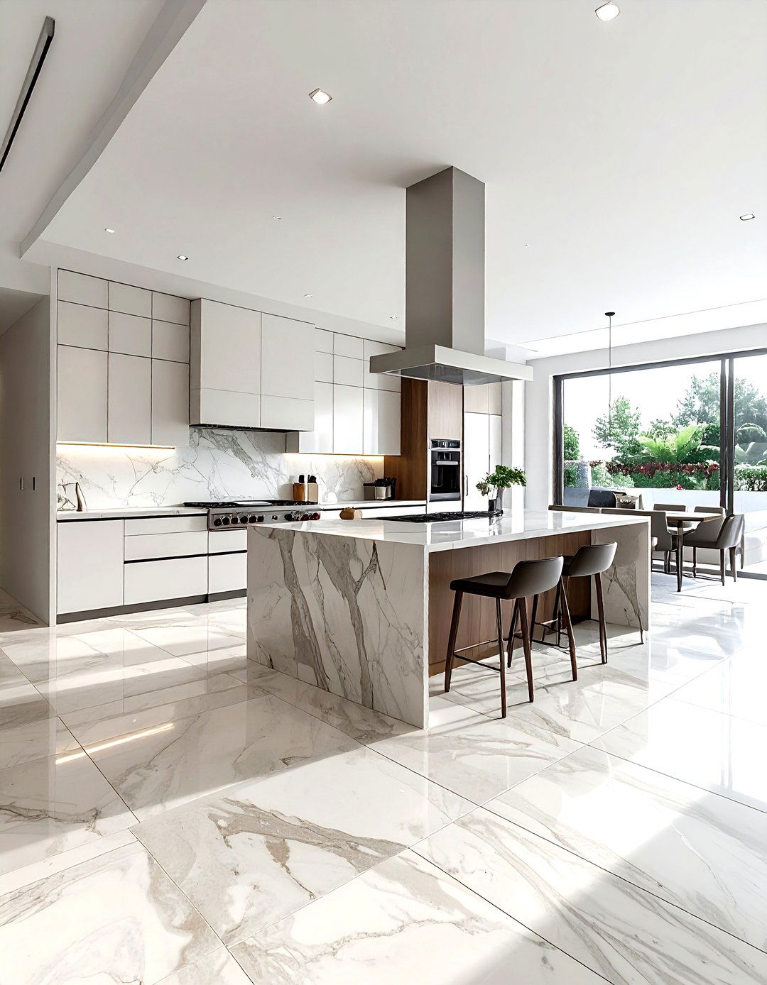 Large Format Tile - 30 editor's choice kitchen ideas