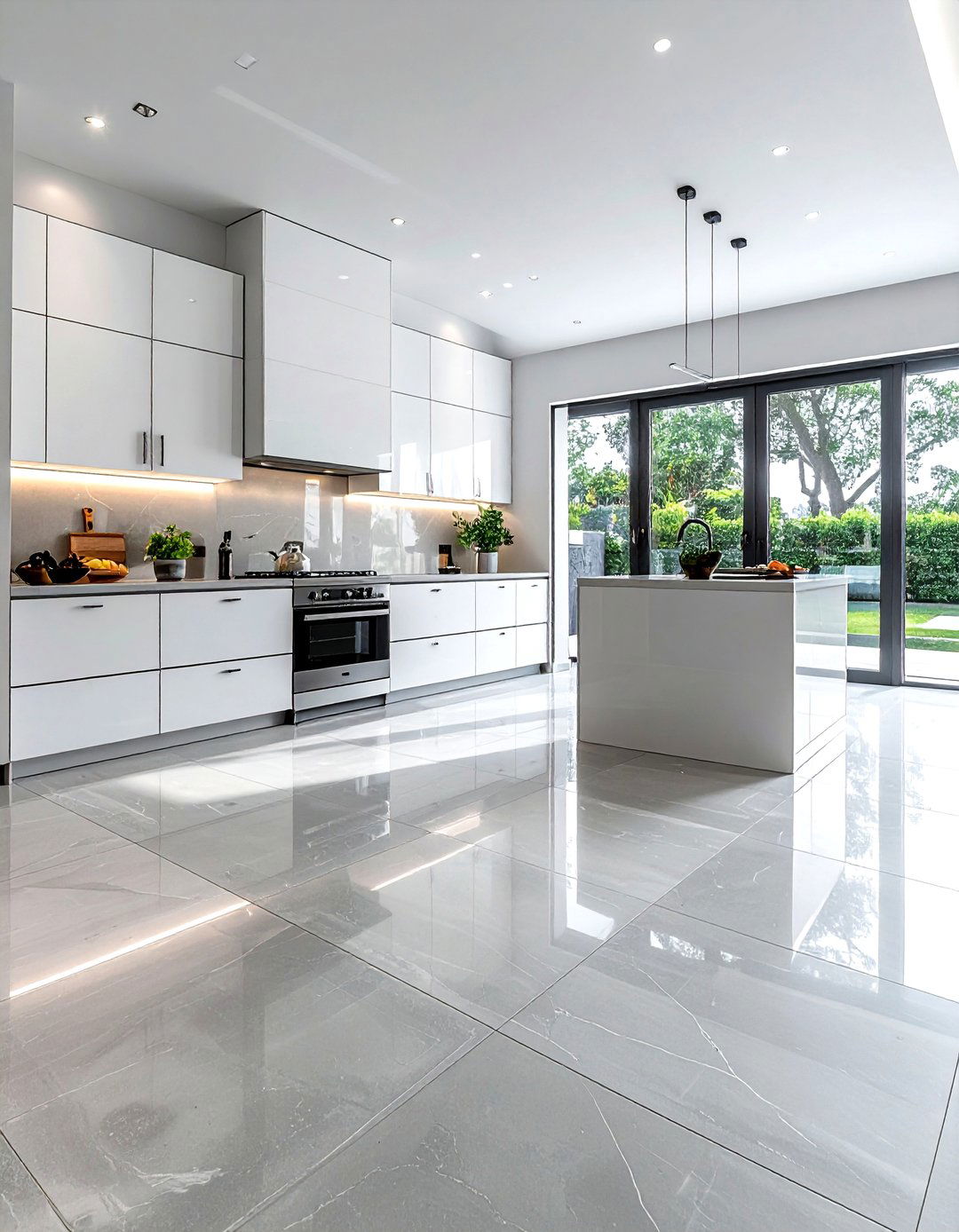 Large Format Tile - 30 unique kitchen ideas