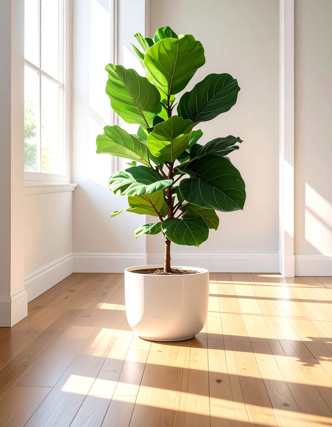 Large Indoor Plants - 30 living room finishing touches ideas