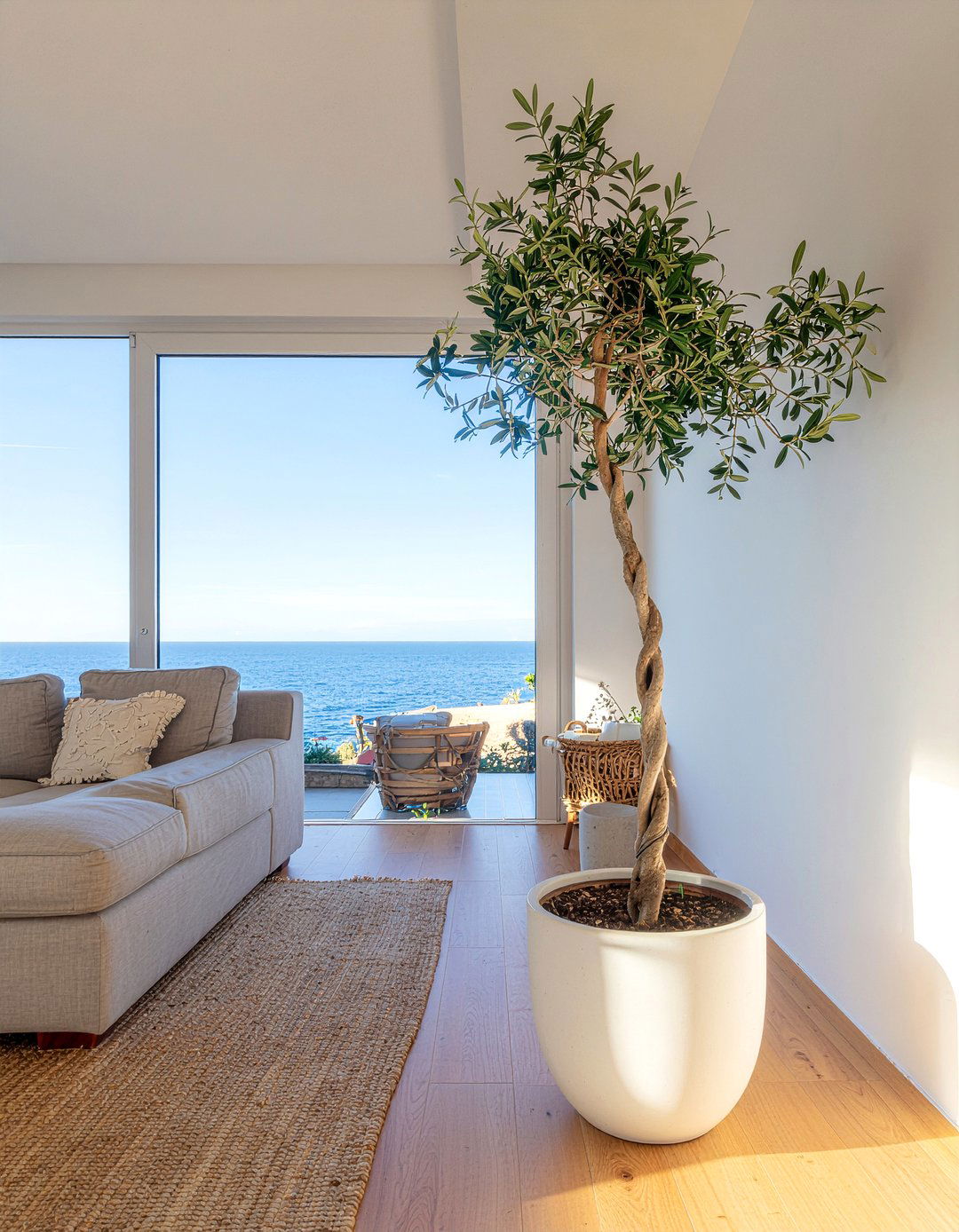 Large Indoor Tree - 30 one day living room ideas