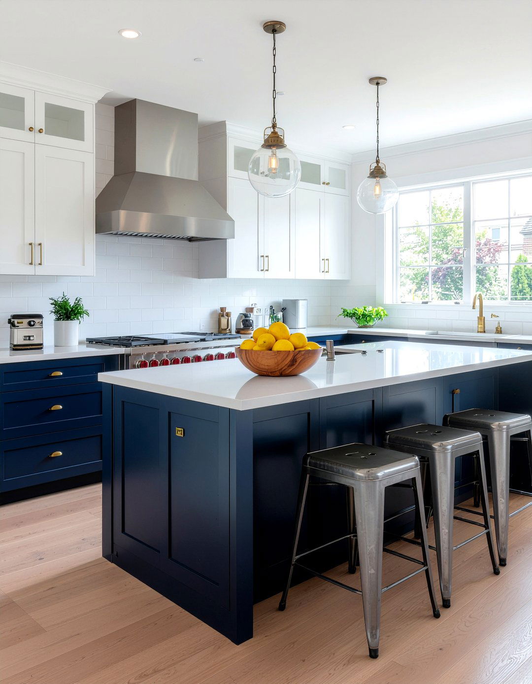 Large Kitchen Island - 30 Fixer Upper kitchen ideas