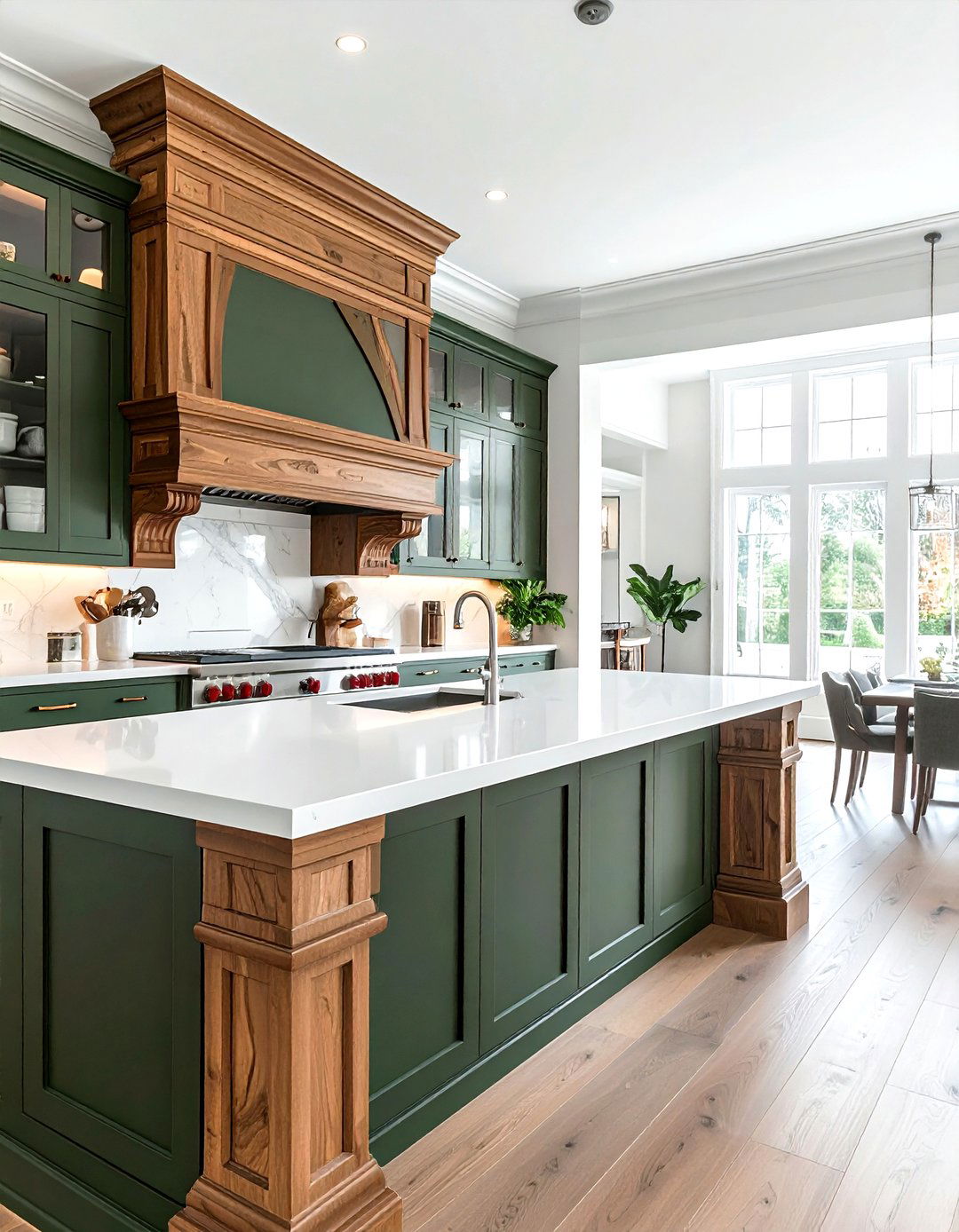 Large Kitchen Island Corbel - 30 kitchen corbel ideas
