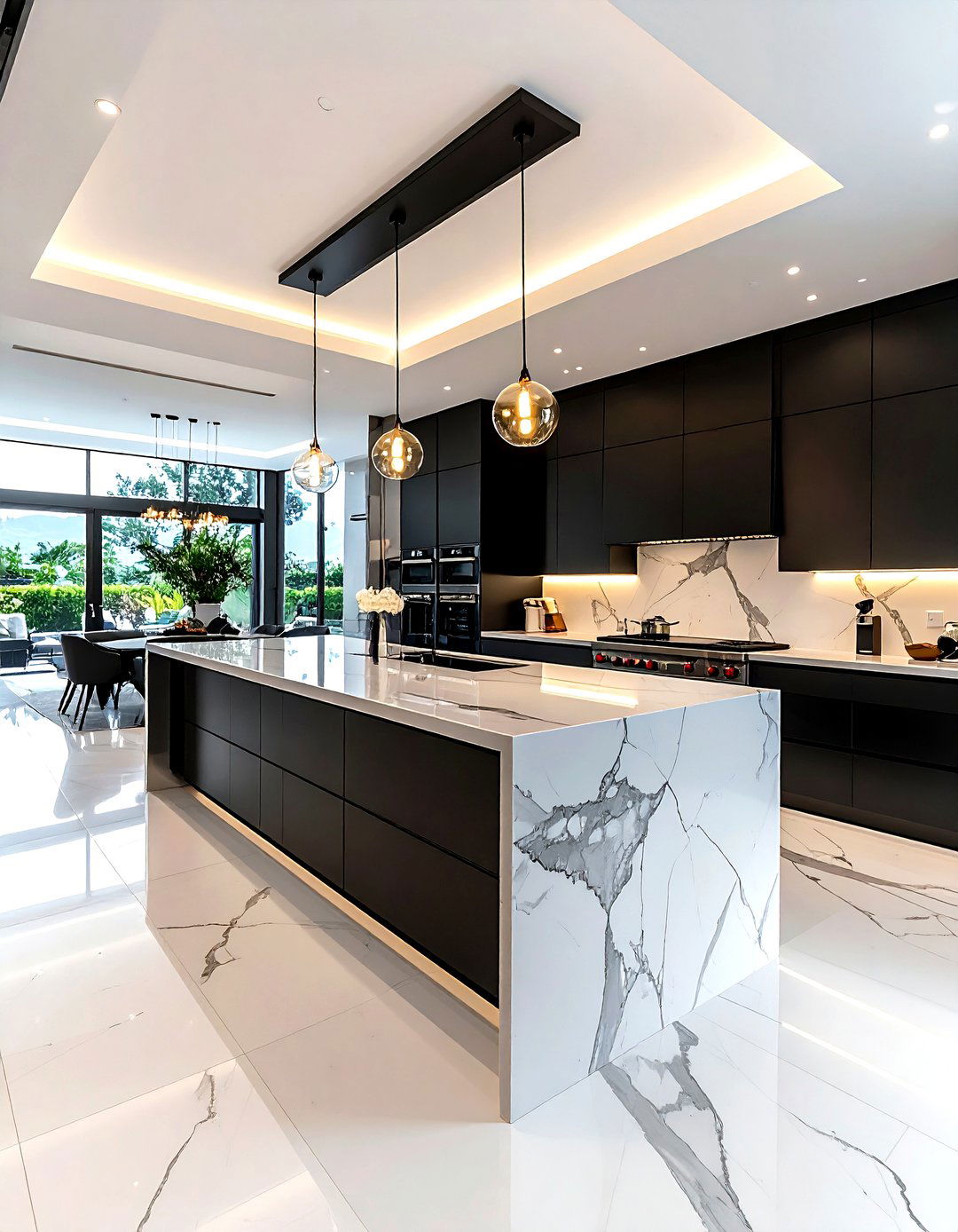 Large Kitchen Island Layout - 30 kitchen floor plan ideas