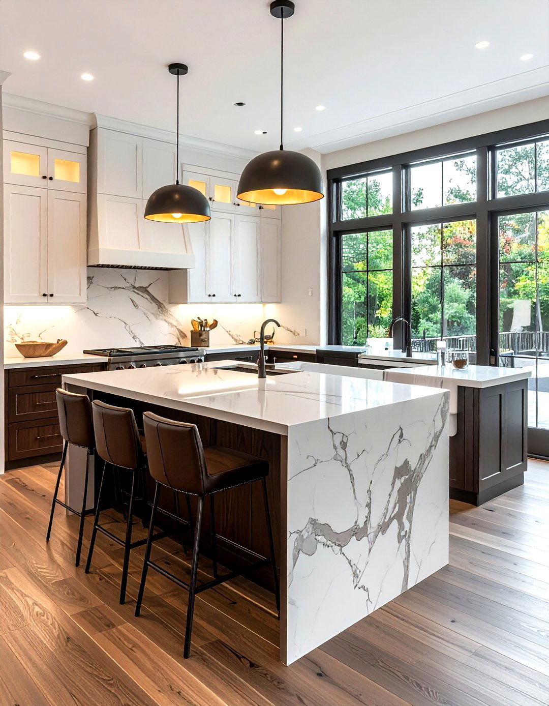 Large Kitchen Island With Seating - 30 HGTV decor ideas