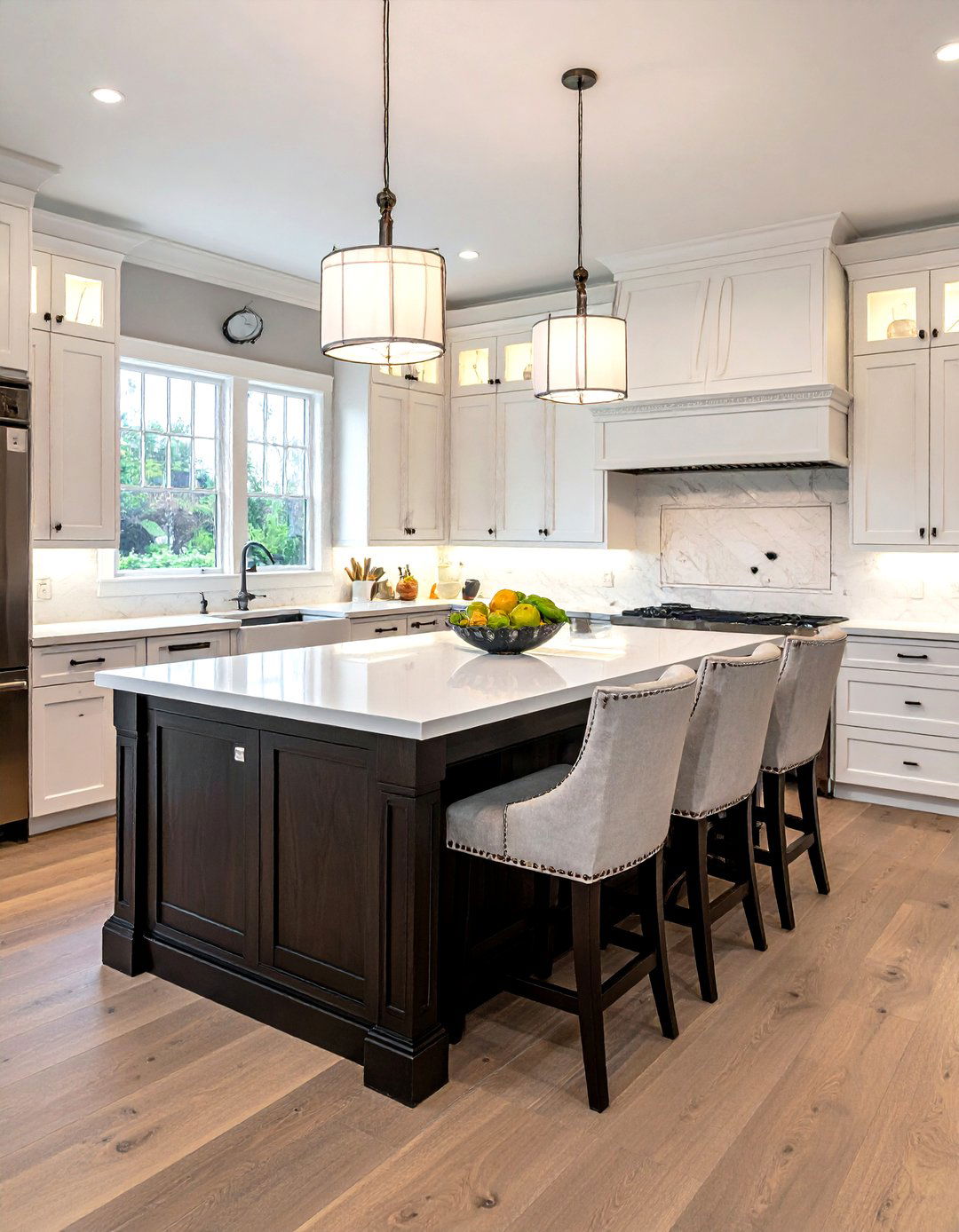 Large Kitchen Island With Seating - 30 traditional kitchen ideas