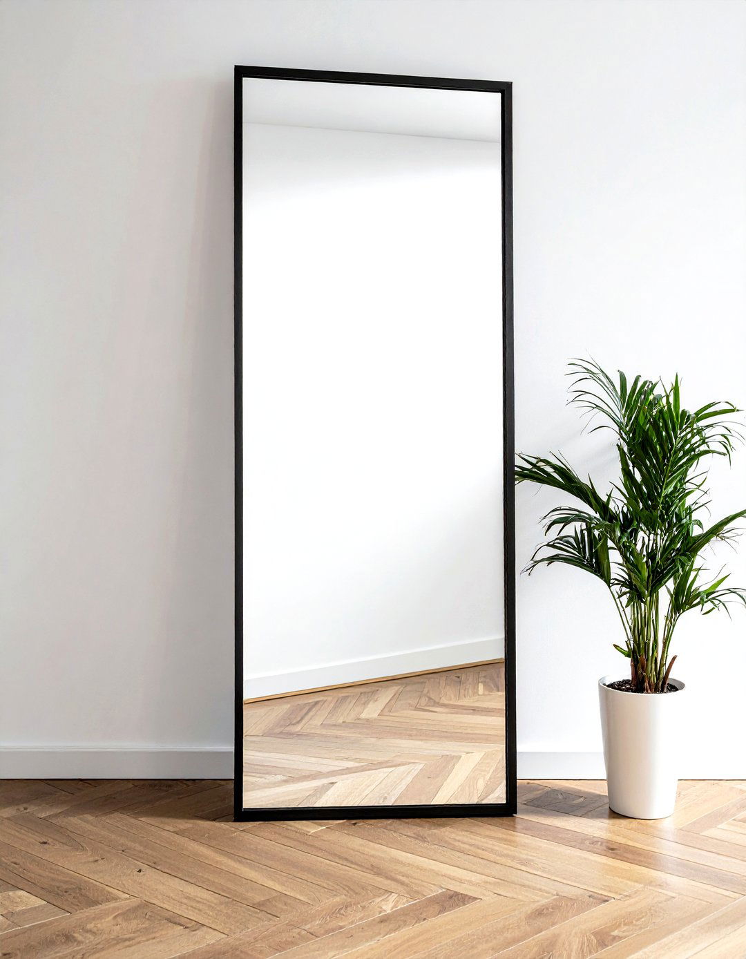 Large Leaner Mirror - 30 apartment decor ideas