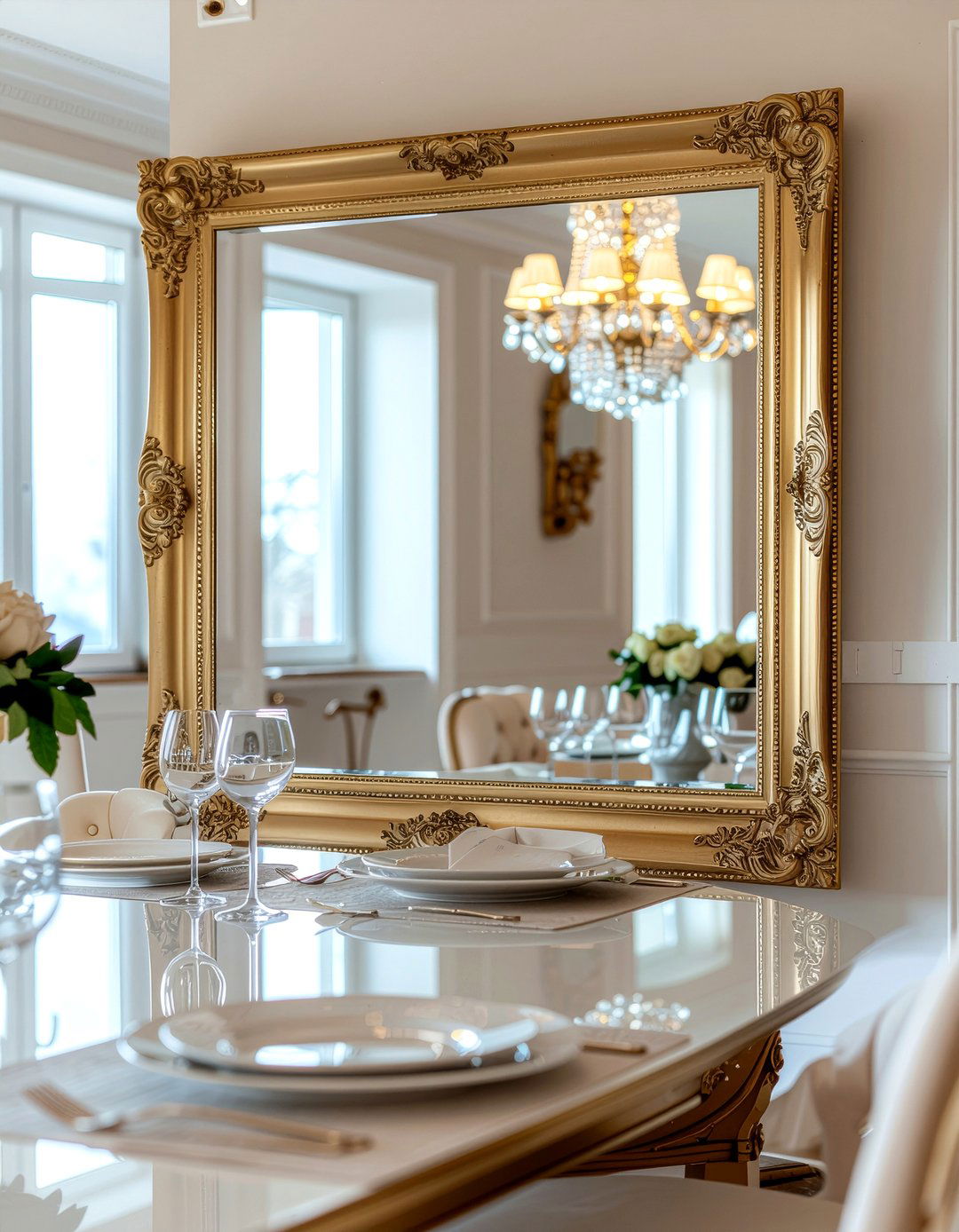 Large Mirror For Dining Room Wall - 30 dining room styling tips