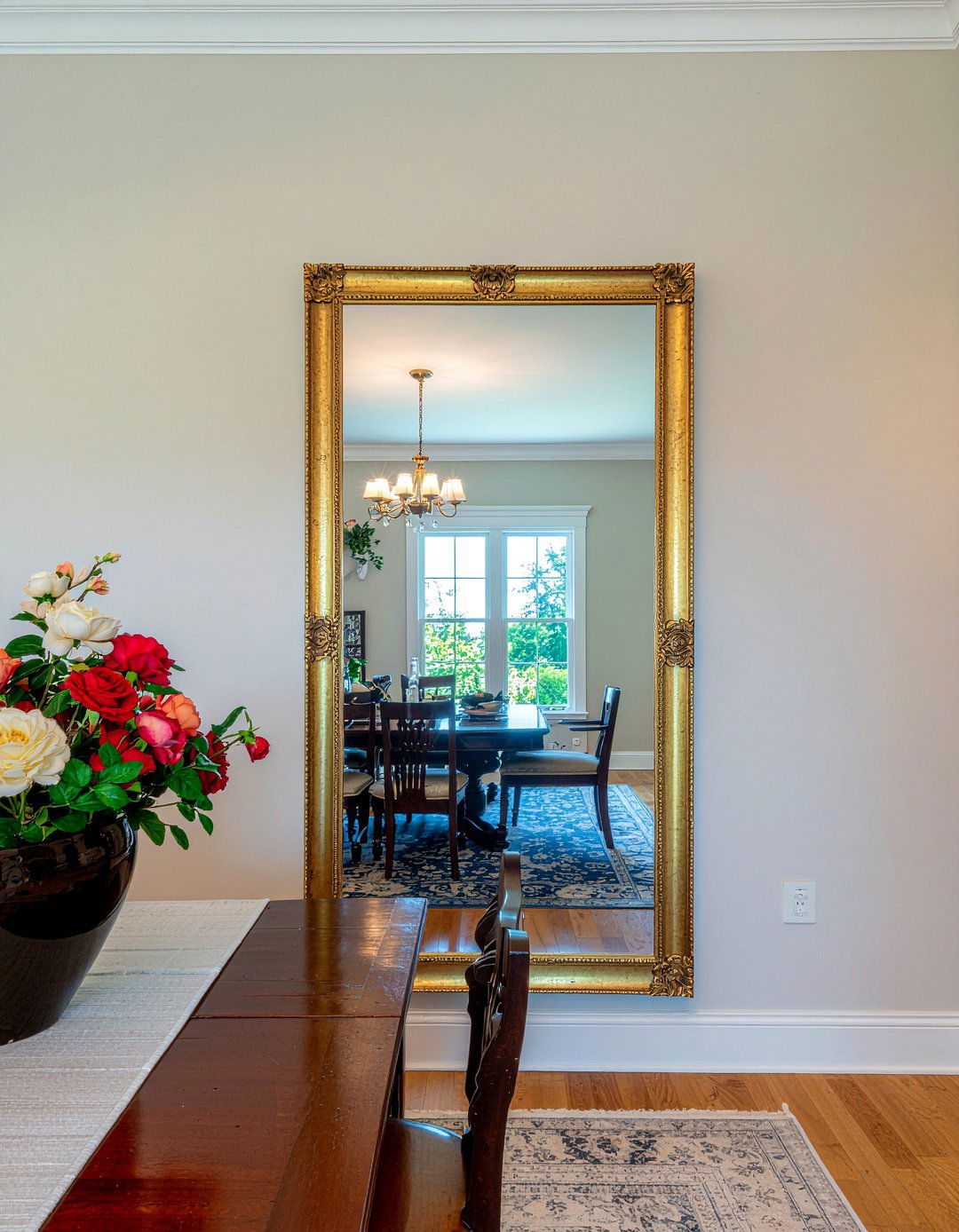 Large Mirror In Dining Room - 30 Atlanta dining room ideas