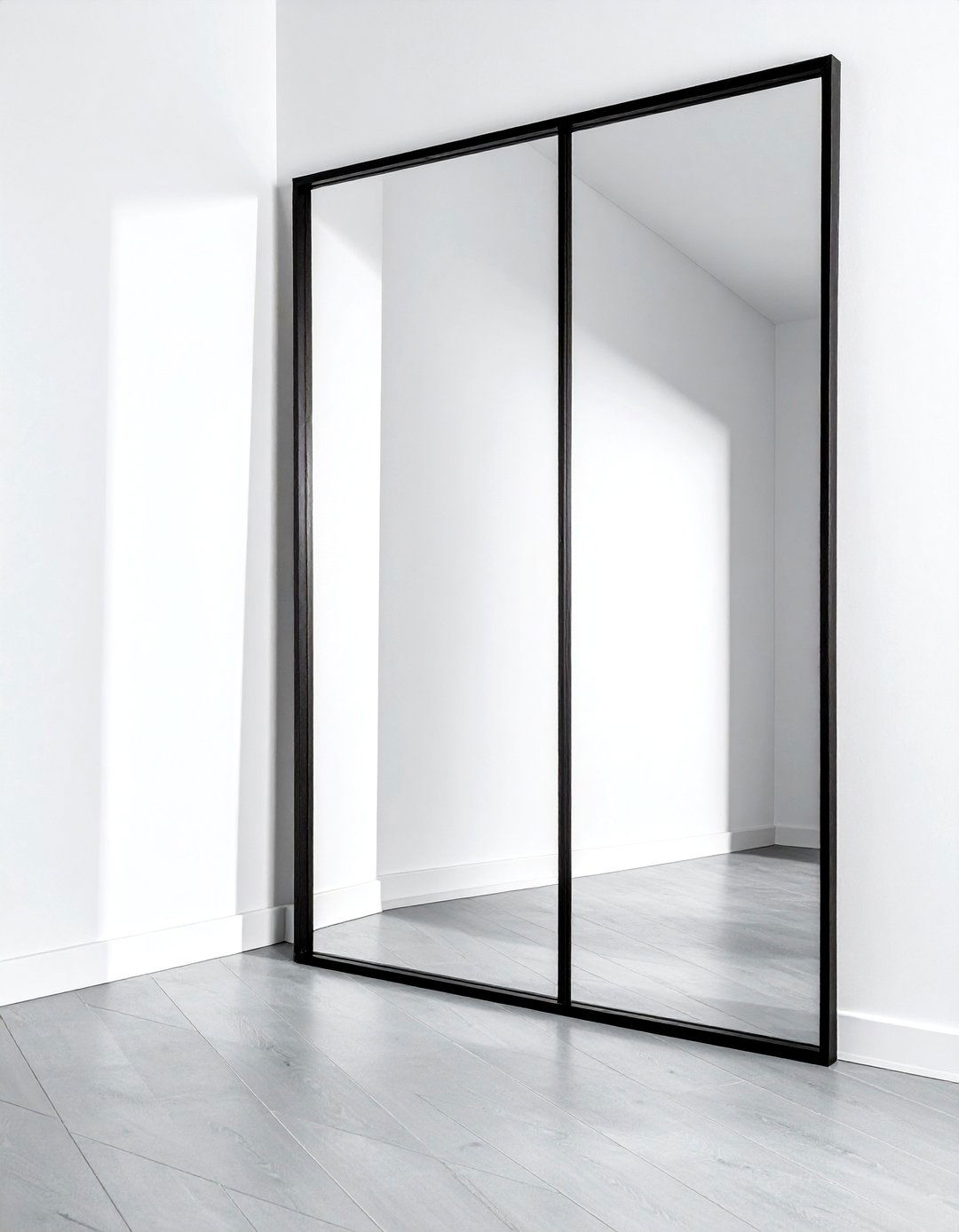 Large Mirror - 30 relaxing decor ideas