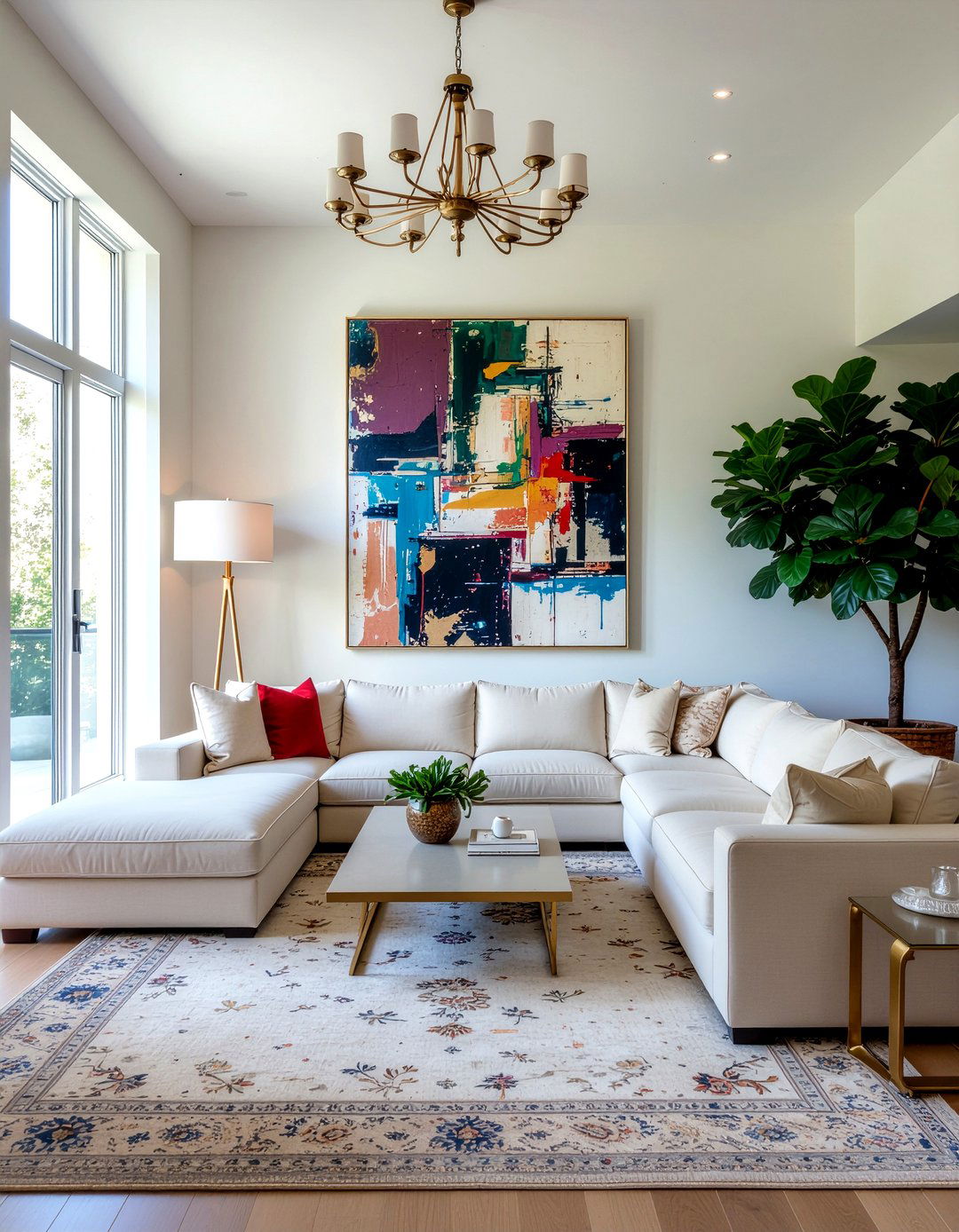 Large Neutral Living Room - 30 neutral living room ideas