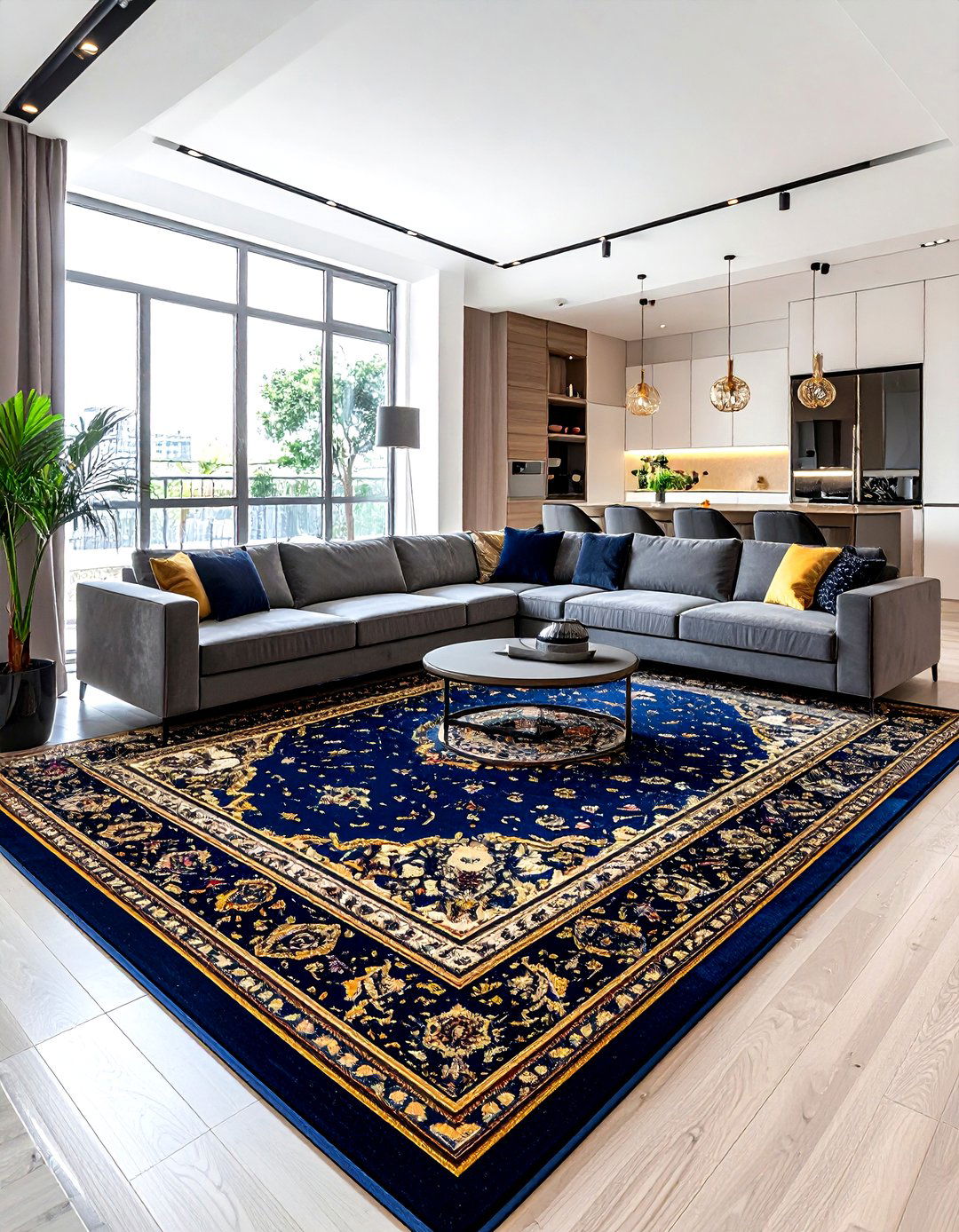 Large Oriental Rug Open Floor Plan - 30 oriental rug ideas