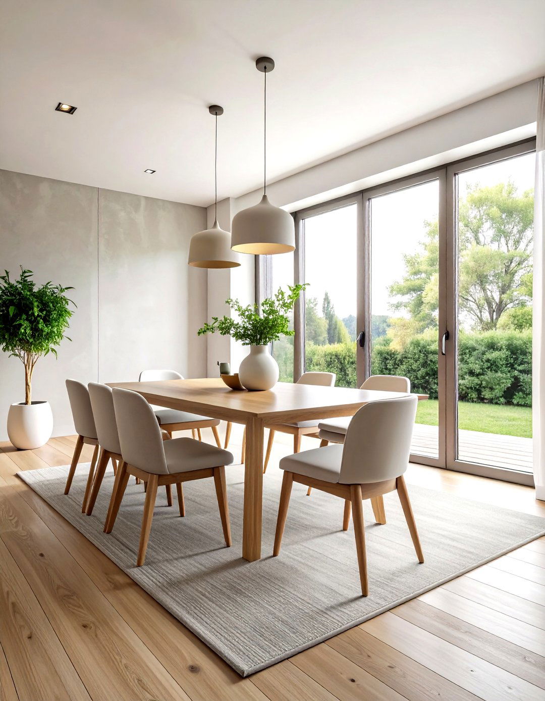 Large Picture Window - 30 dining room natural lighting ideas