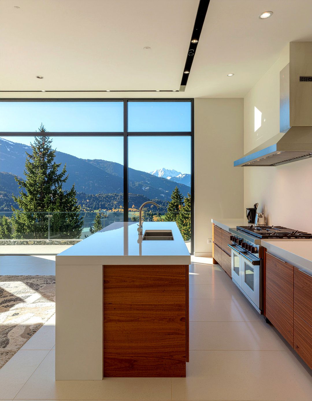 Large Picture Window Kitchen - 30 kitchen window ideas