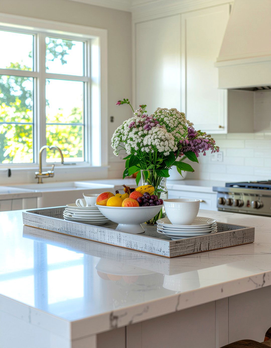 30 Kitchen Tray Styling Ideas to Elevate Your Countertops