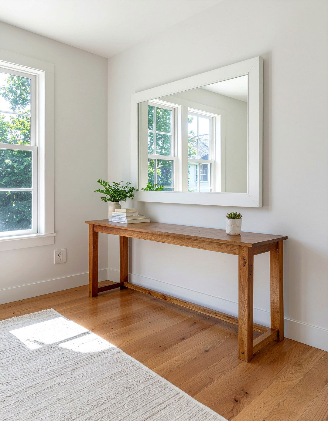 Large Rectangular Mirror - 30 bedroom mirror ideas