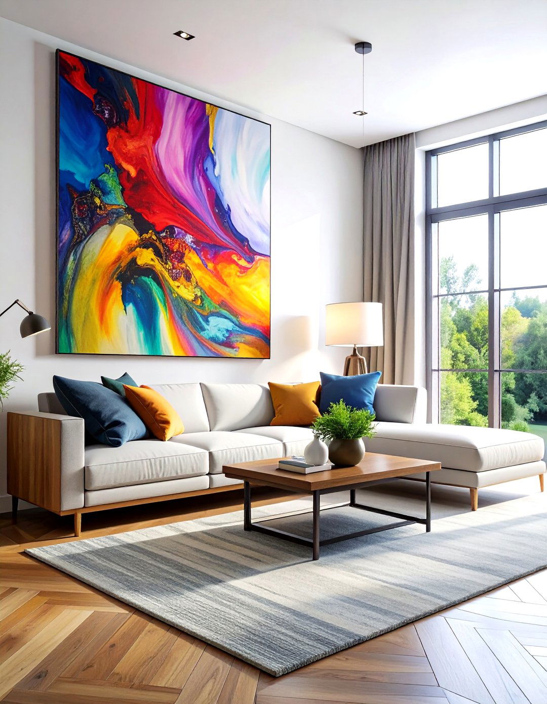 Large Scale Abstract Art - 30 new home decor ideas