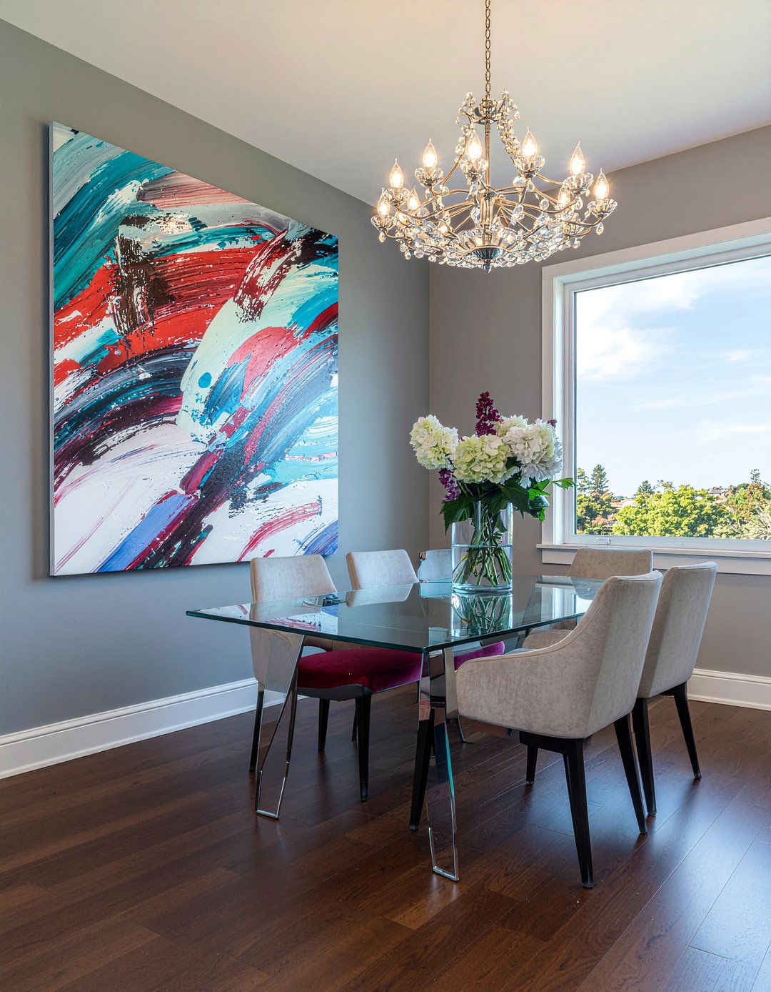 Large Scale Art Print - 30 dining room makeover ideas