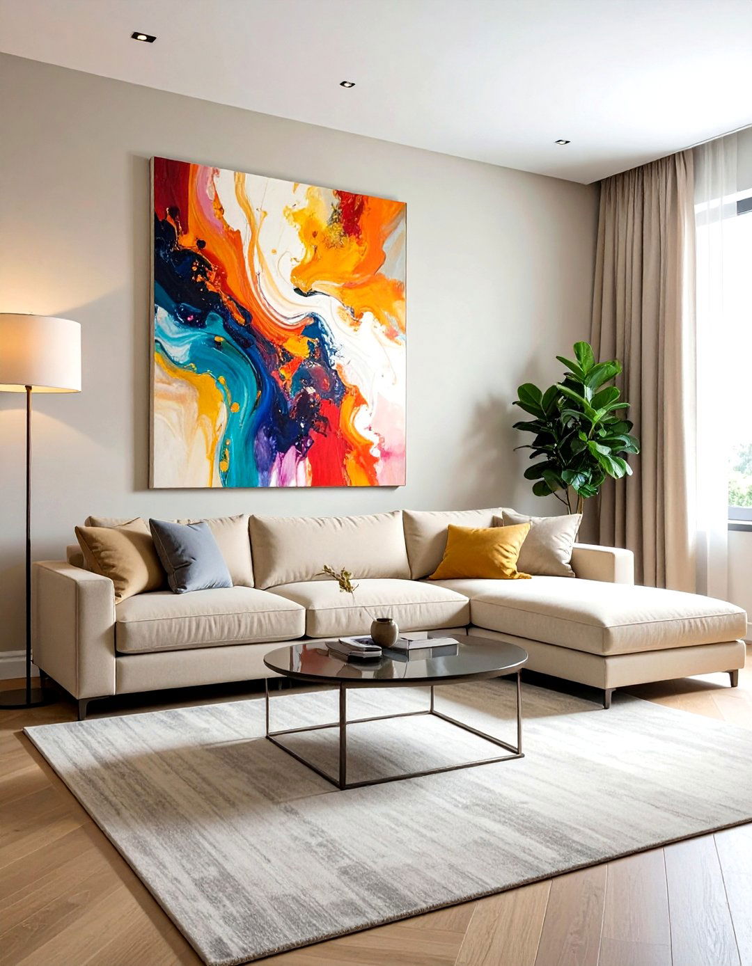 Large Scale Wall Art - 30 designer decor ideas
