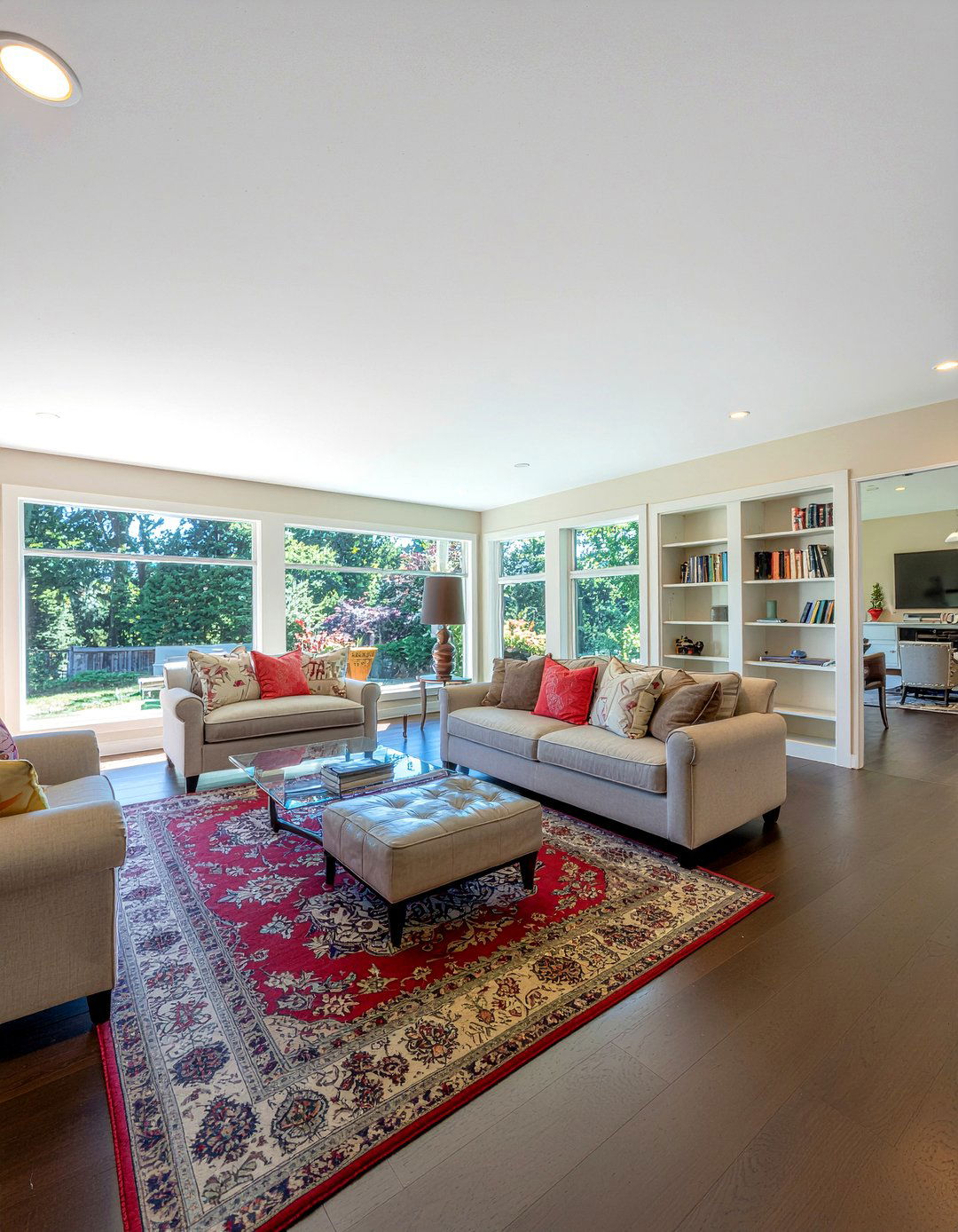 Large Square Living Room Decor - 30 square living room ideas