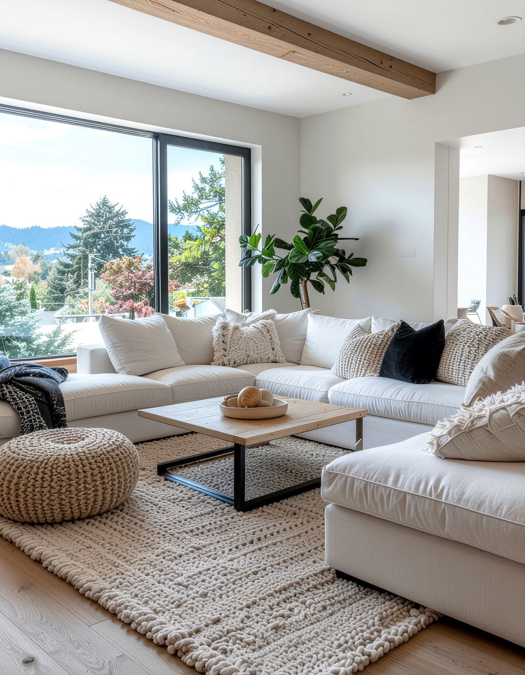 Large U Shaped Sectional - 30 living room sectional ideas