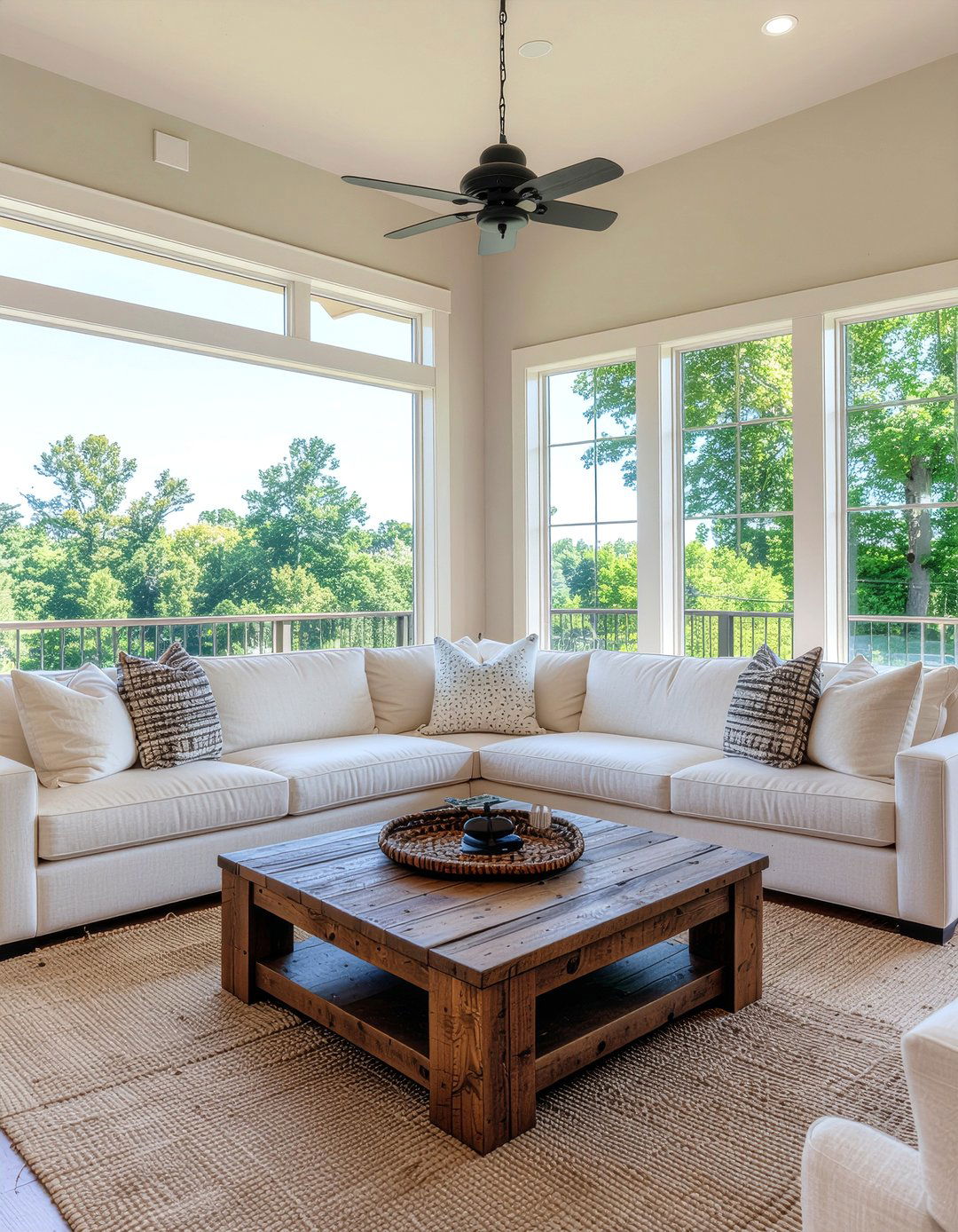 Large U Shaped Sectional - 30 living room modular seating ideas