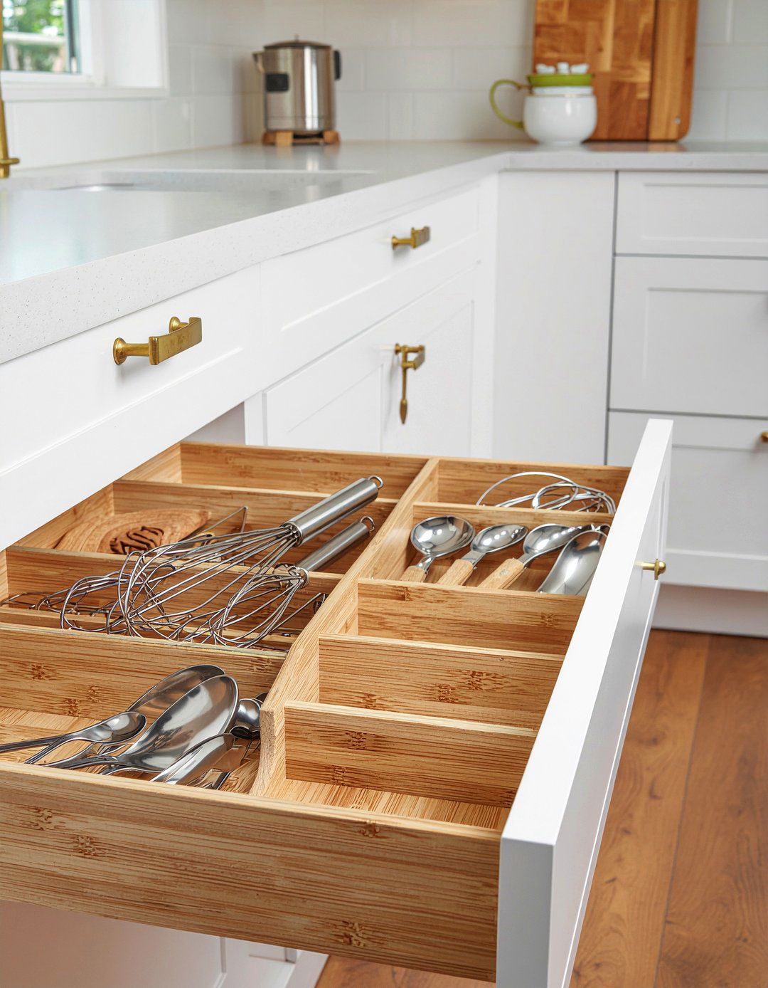 Large Utensil Drawer - 30 deep drawer kitchen ideas