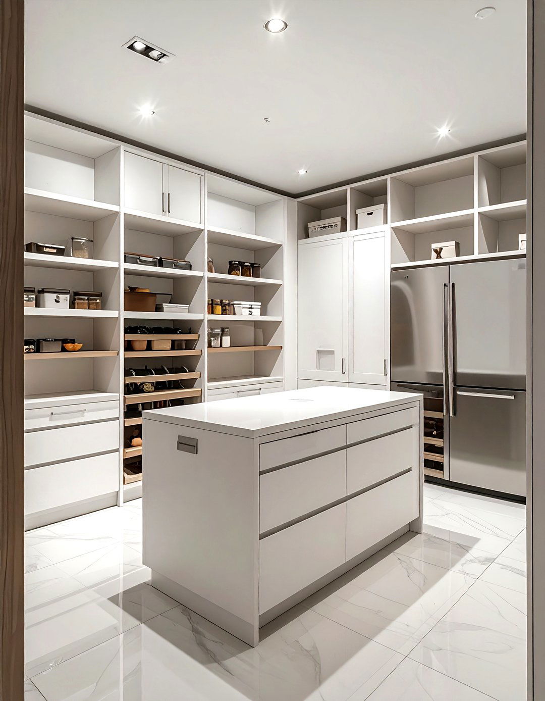 Large Walk In Pantry - 30 kitchen pantry ideas