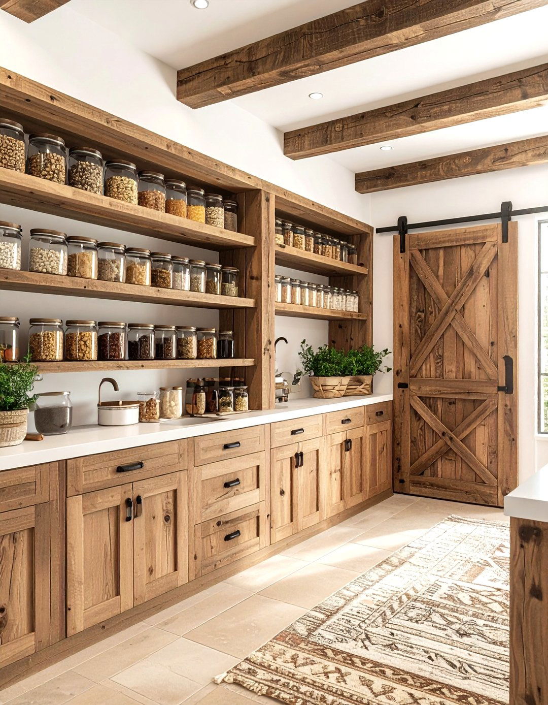 Large Walk In Pantry - 30 Southwestern kitchen ideas