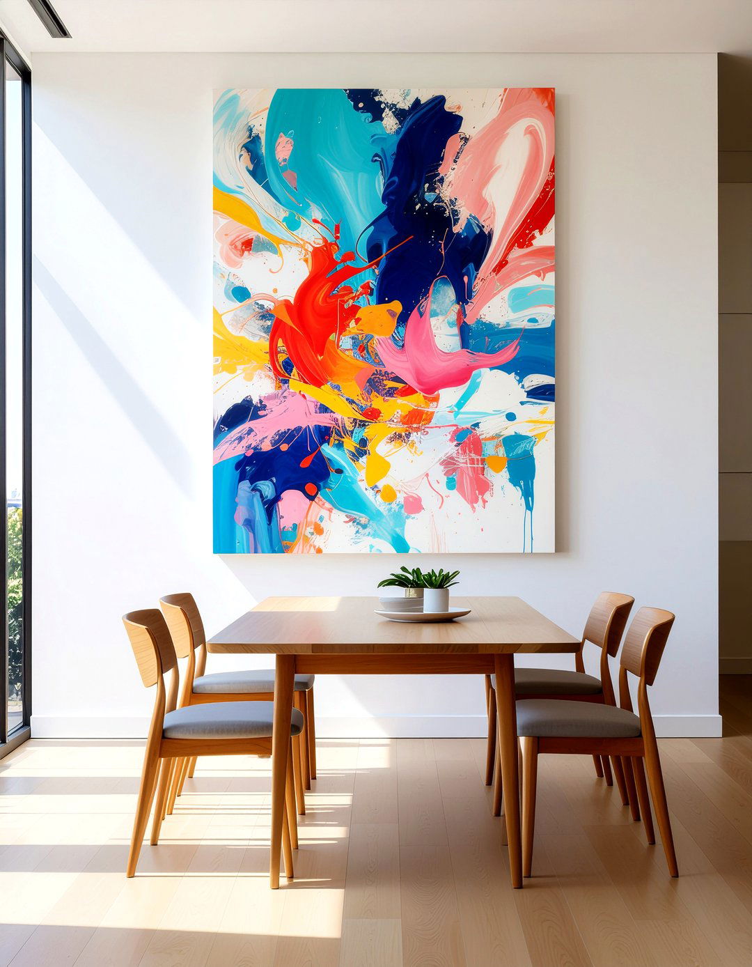Large Wall Art - 30 condo dining room ideas