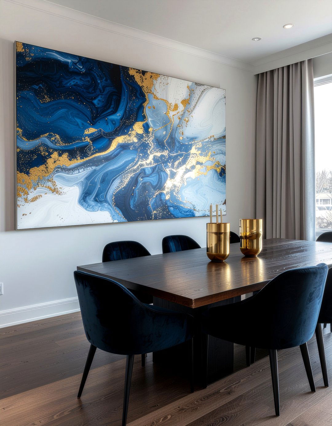Large Wall Art - 30 dining room statement piece ideas