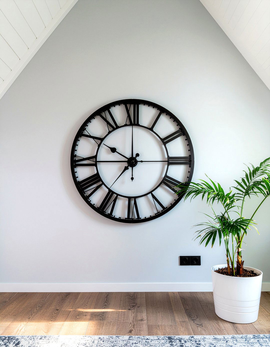 Large Wall Clock - 30 family home decor ideas