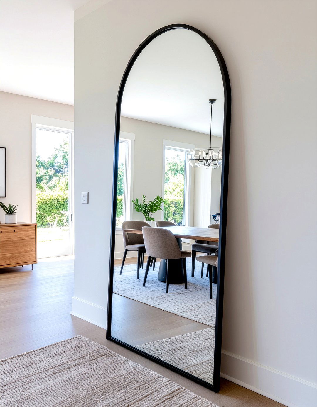 Large Wall Mirror - 30 dining room investment piece ideas