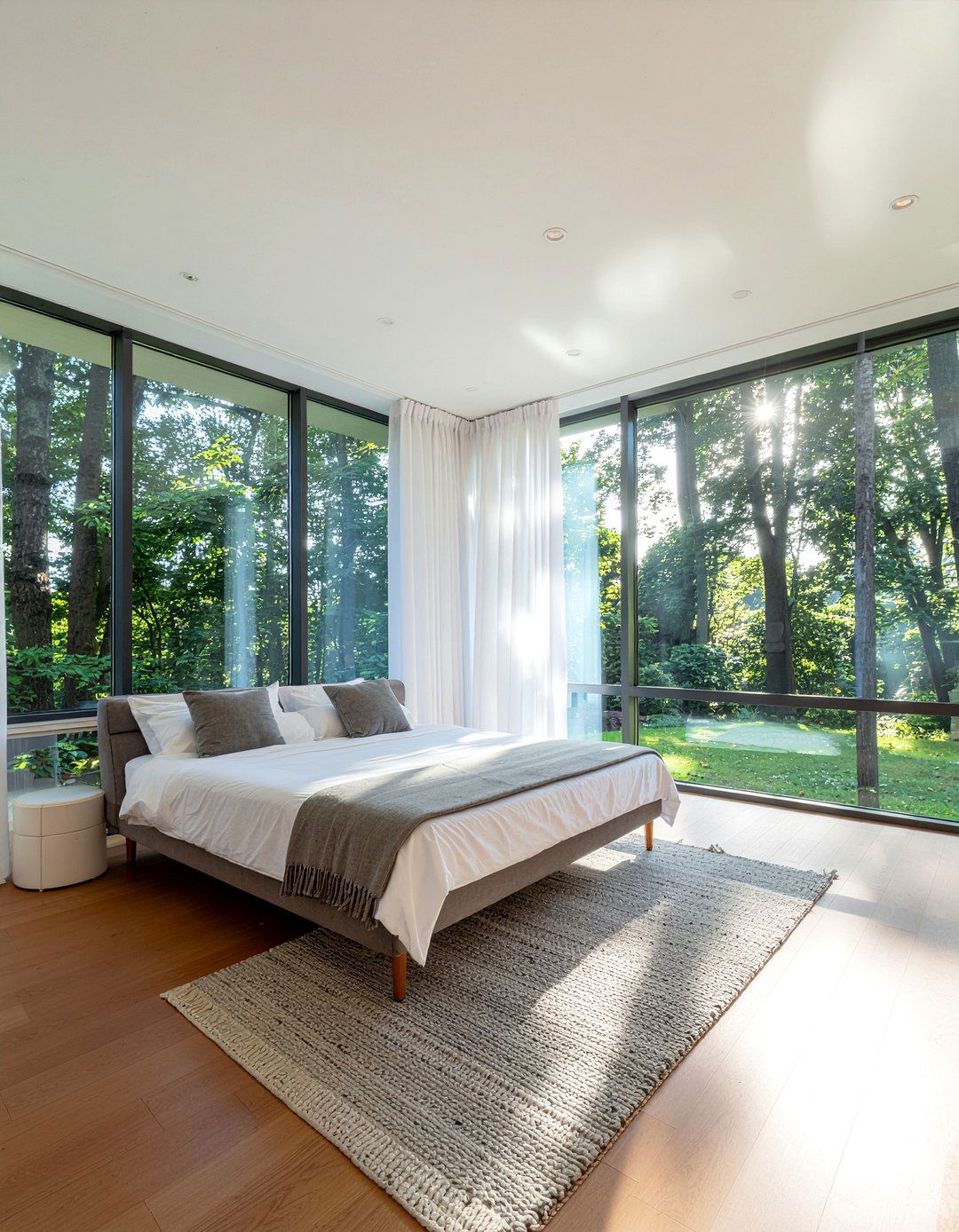 Large Window Bedroom - 30 peaceful bedroom ideas