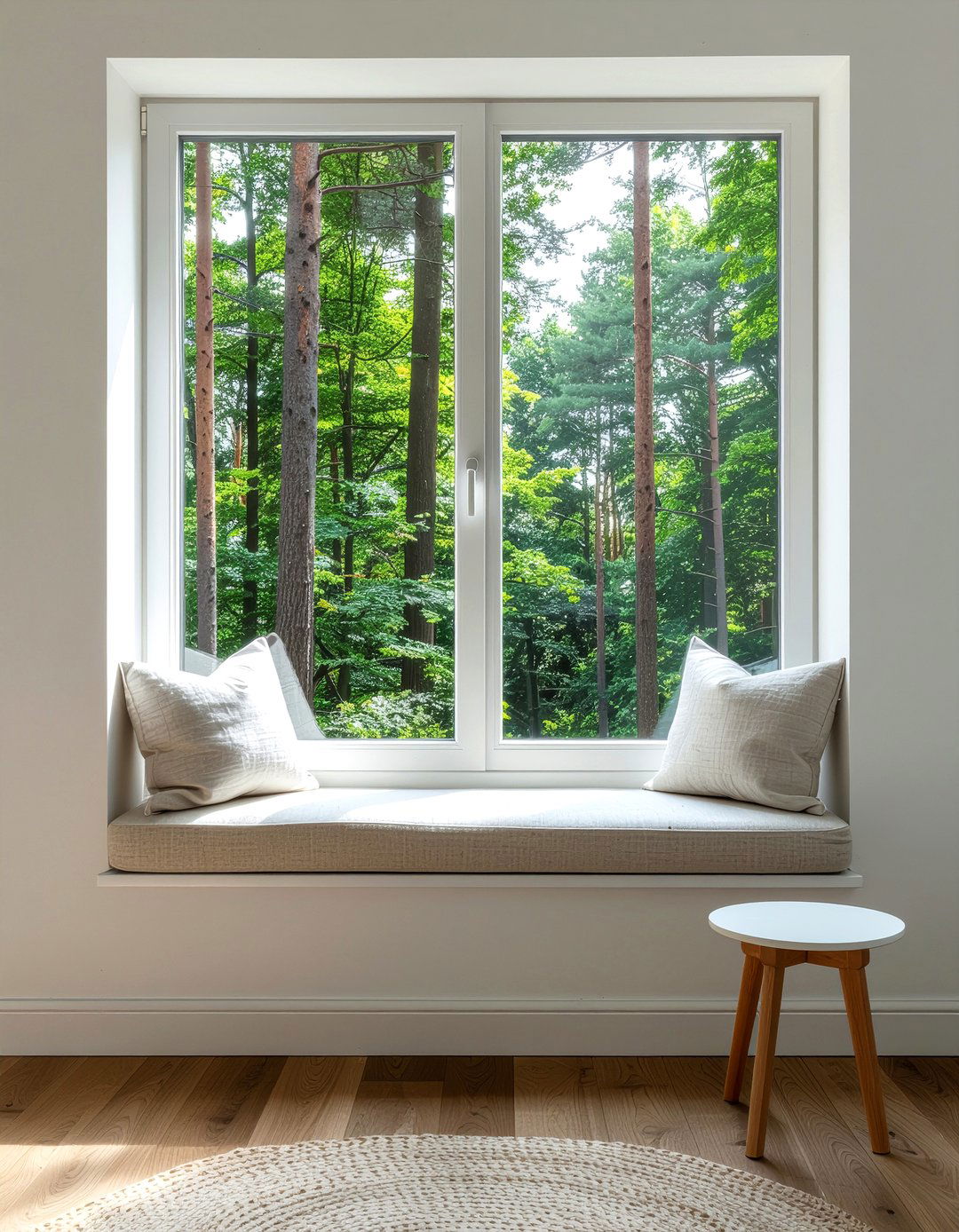 Large Window Nook - 30 living room anchor piece ideas