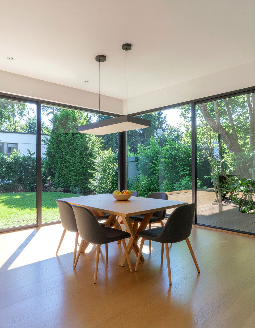 Large Windows For Natural Light - 30 earthy dining room ideas