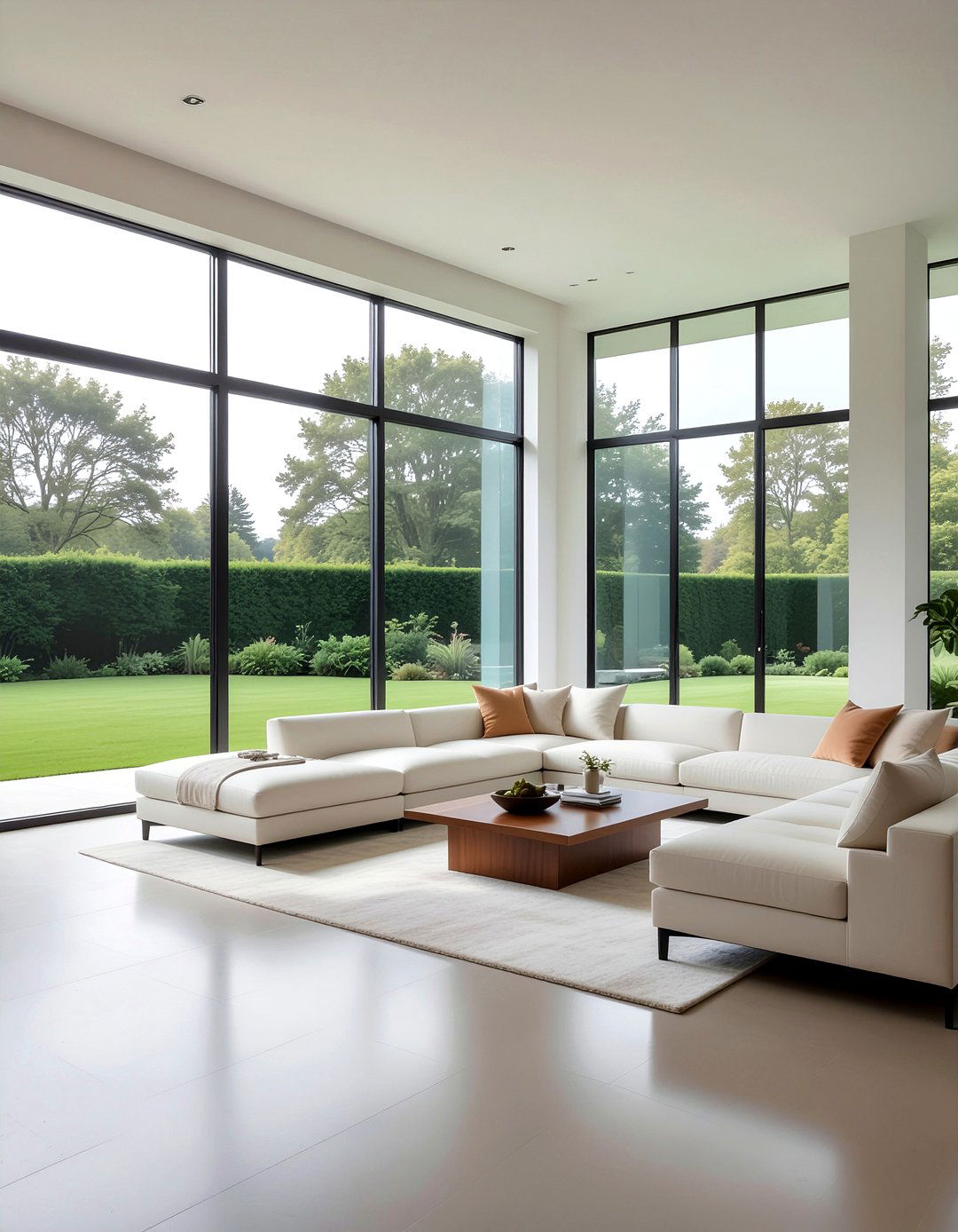 Large Windows - 30 calming living room ideas