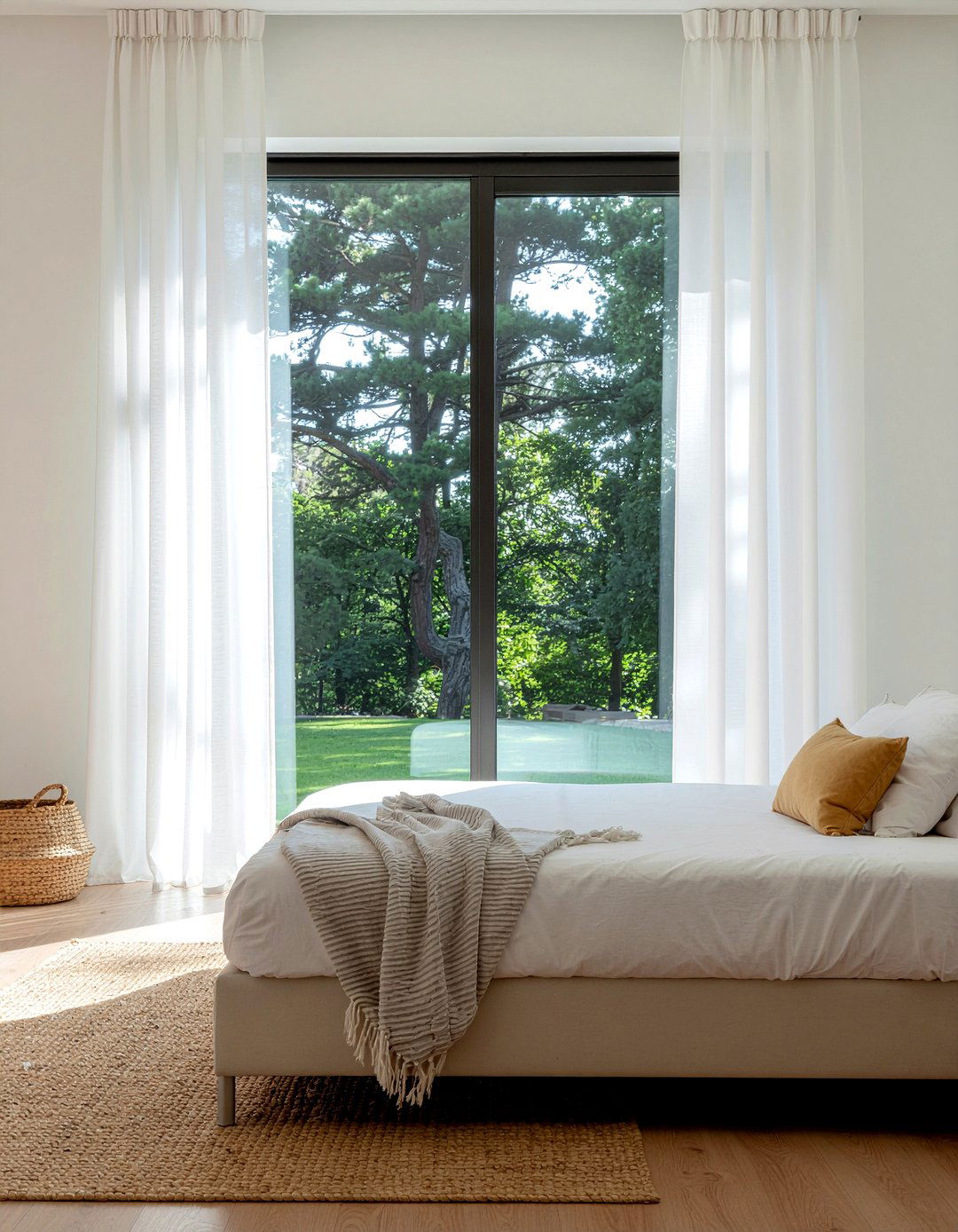 Large bedroom window - 30 Danish bedroom ideas