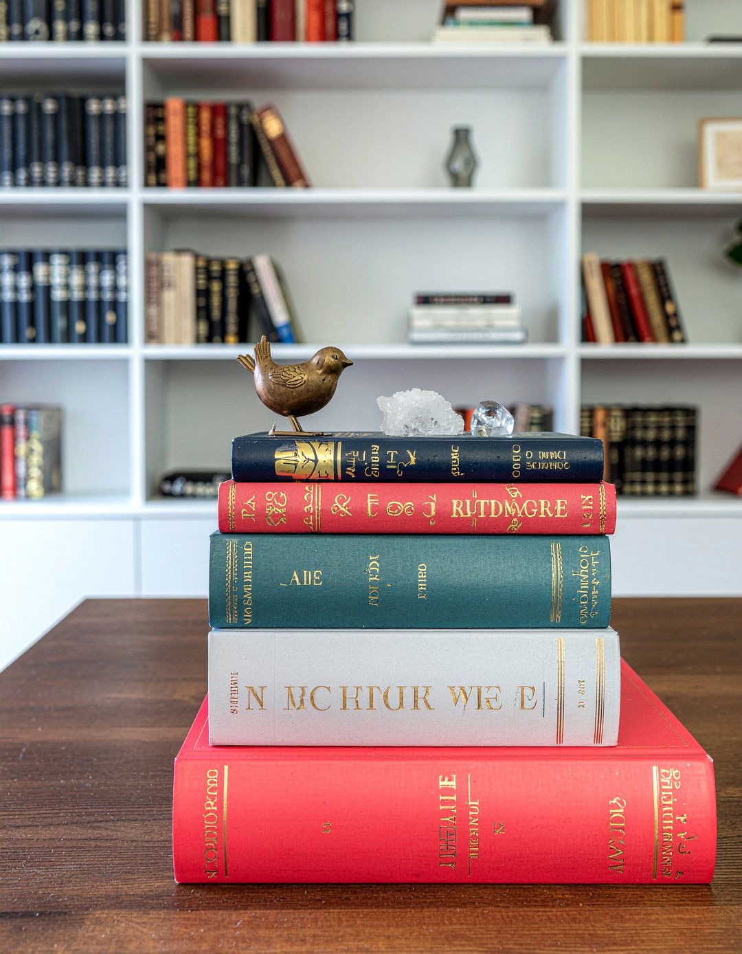 Large coffee table book stack - 30 living room coffee table styling