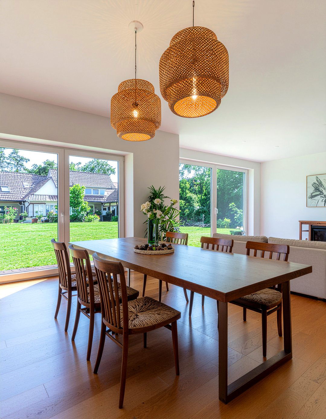 Large family dining area - 30 German dining room ideas