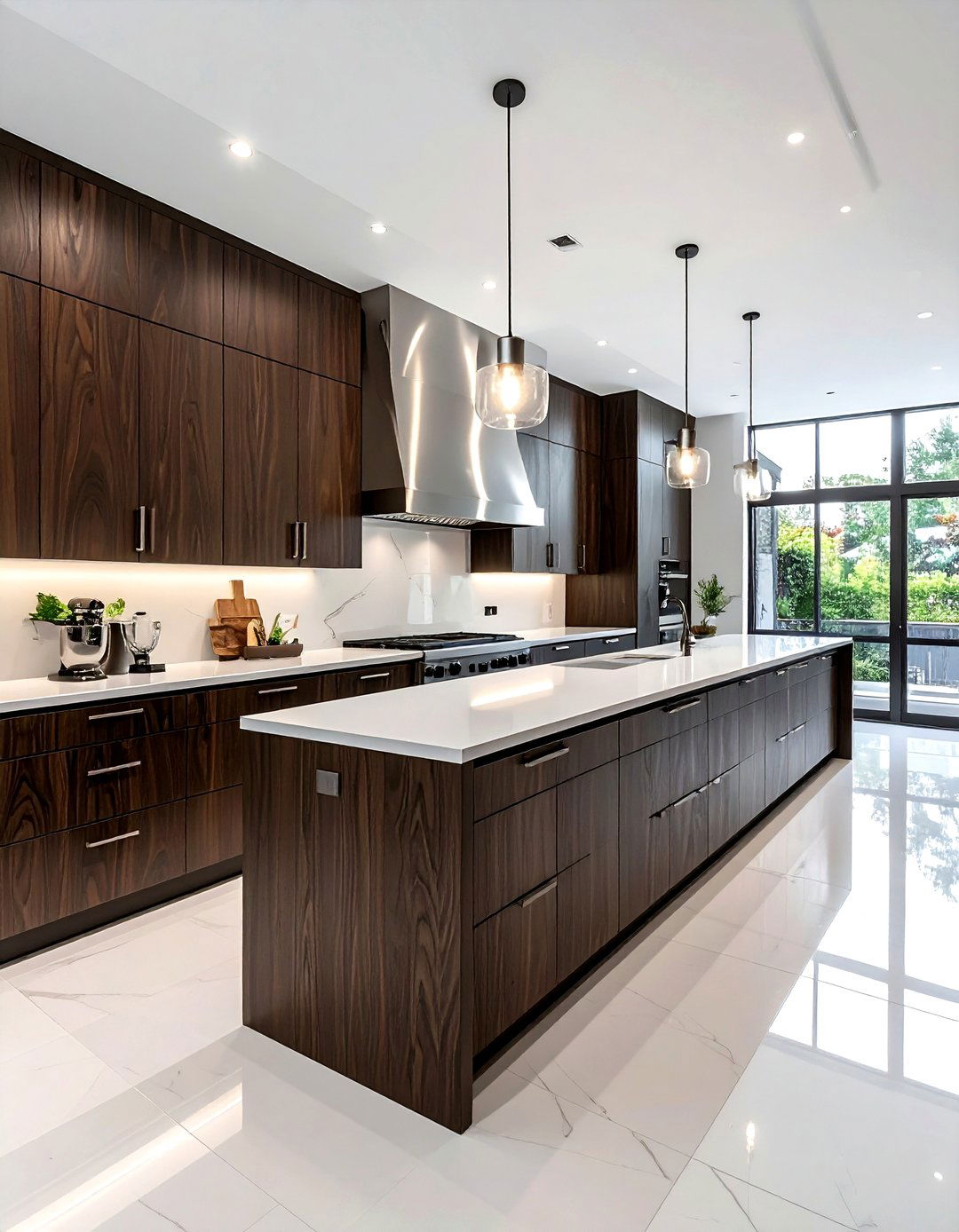 Large galley kitchen - 30 spacious kitchen ideas