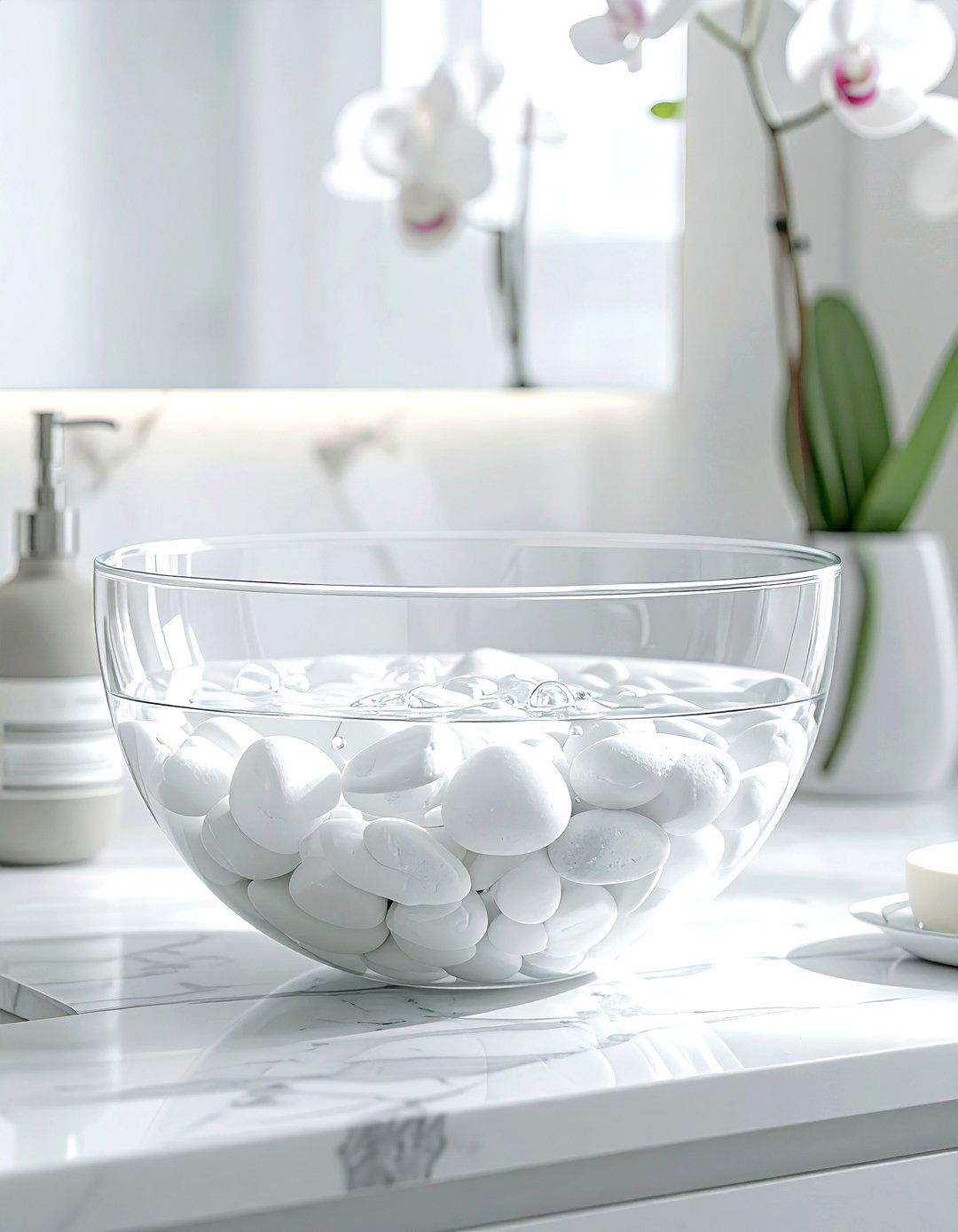 Large glass bowl - 30 decorative bowl ideas