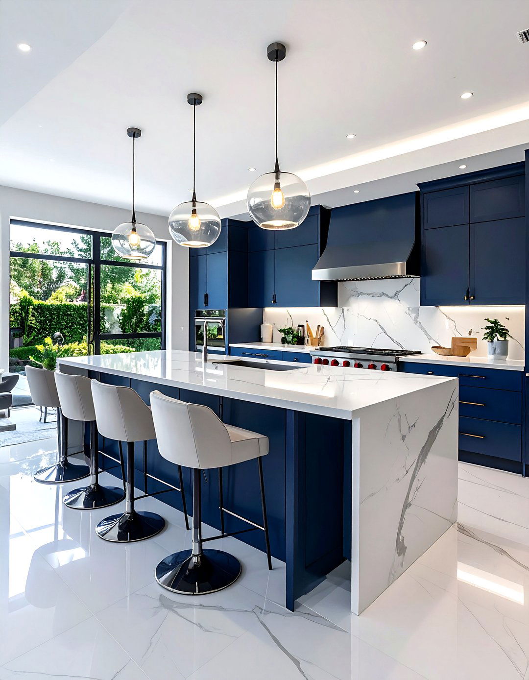 Large kitchen island - 30 new home kitchen ideas