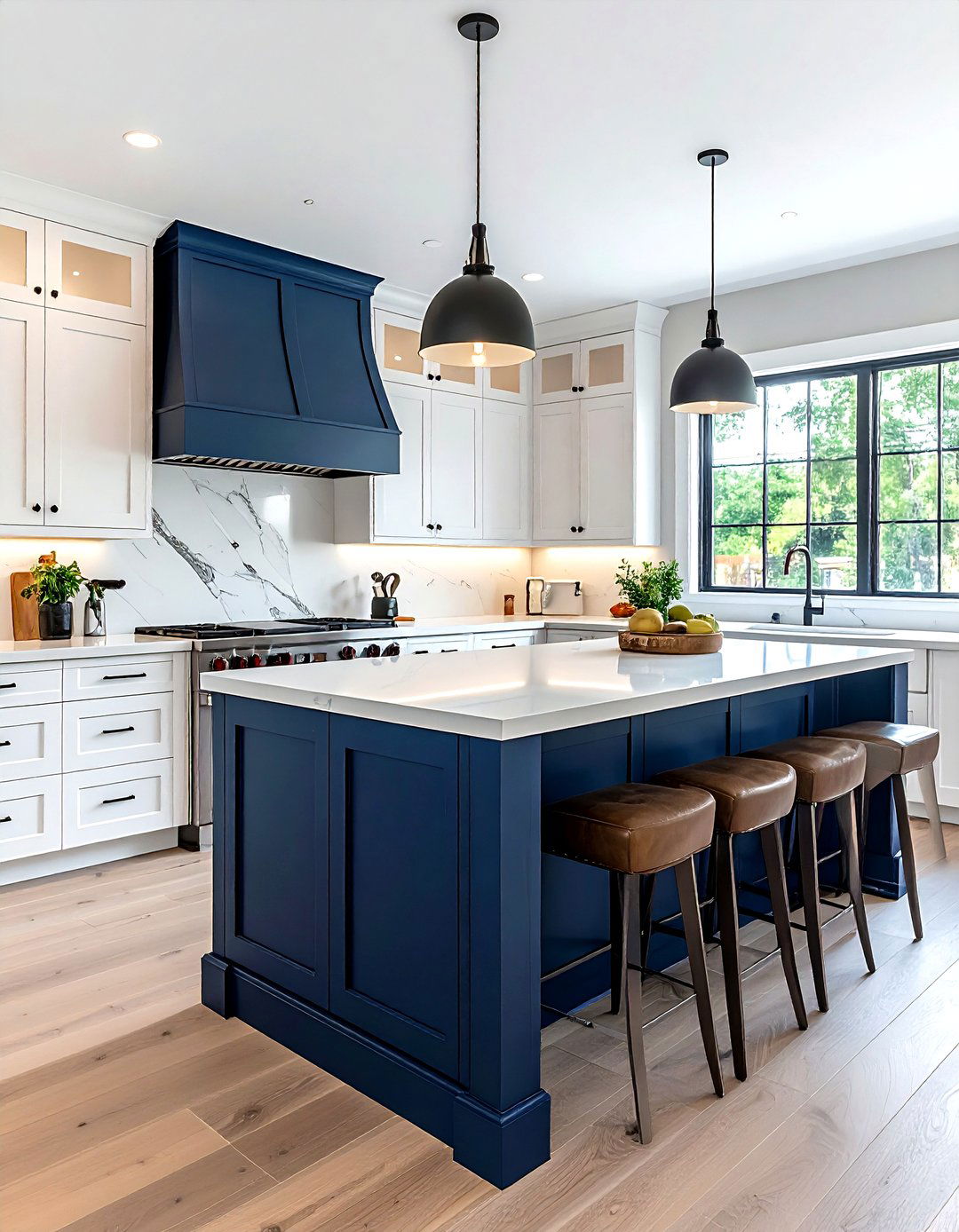 Large kitchen island - 30 ranch kitchen ideas