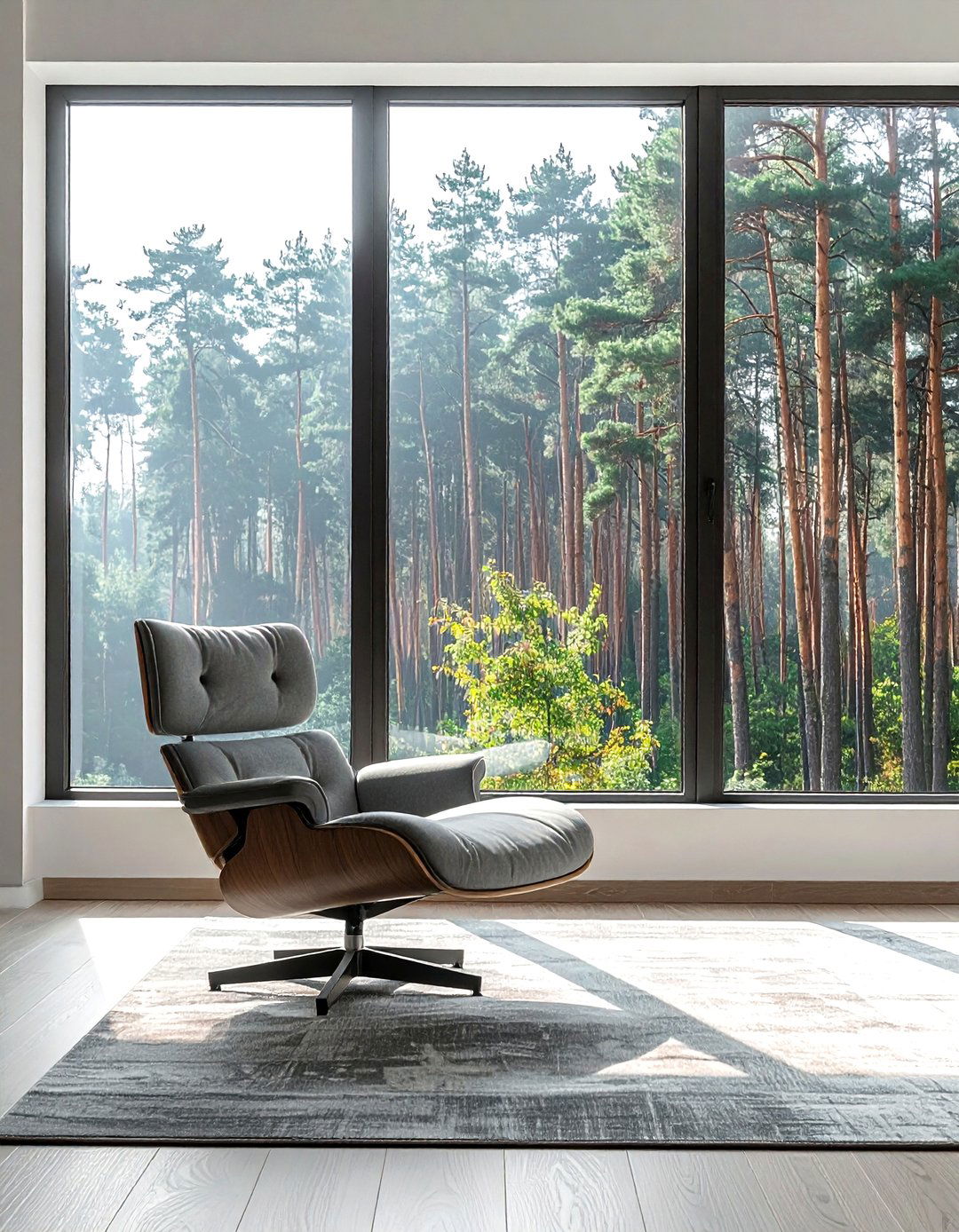 Large picture window - 30 living room window design ideas