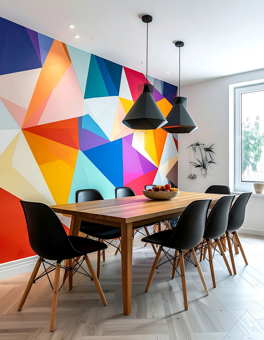 Large scale geometric wallpaper - 30 geometric wallpaper ideas