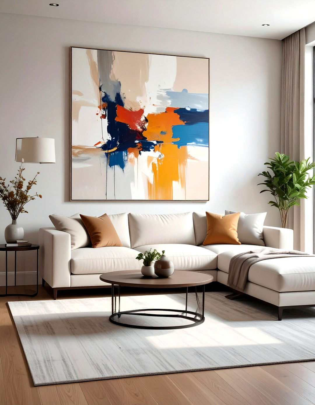 Large scale wall art - 30 current decor ideas