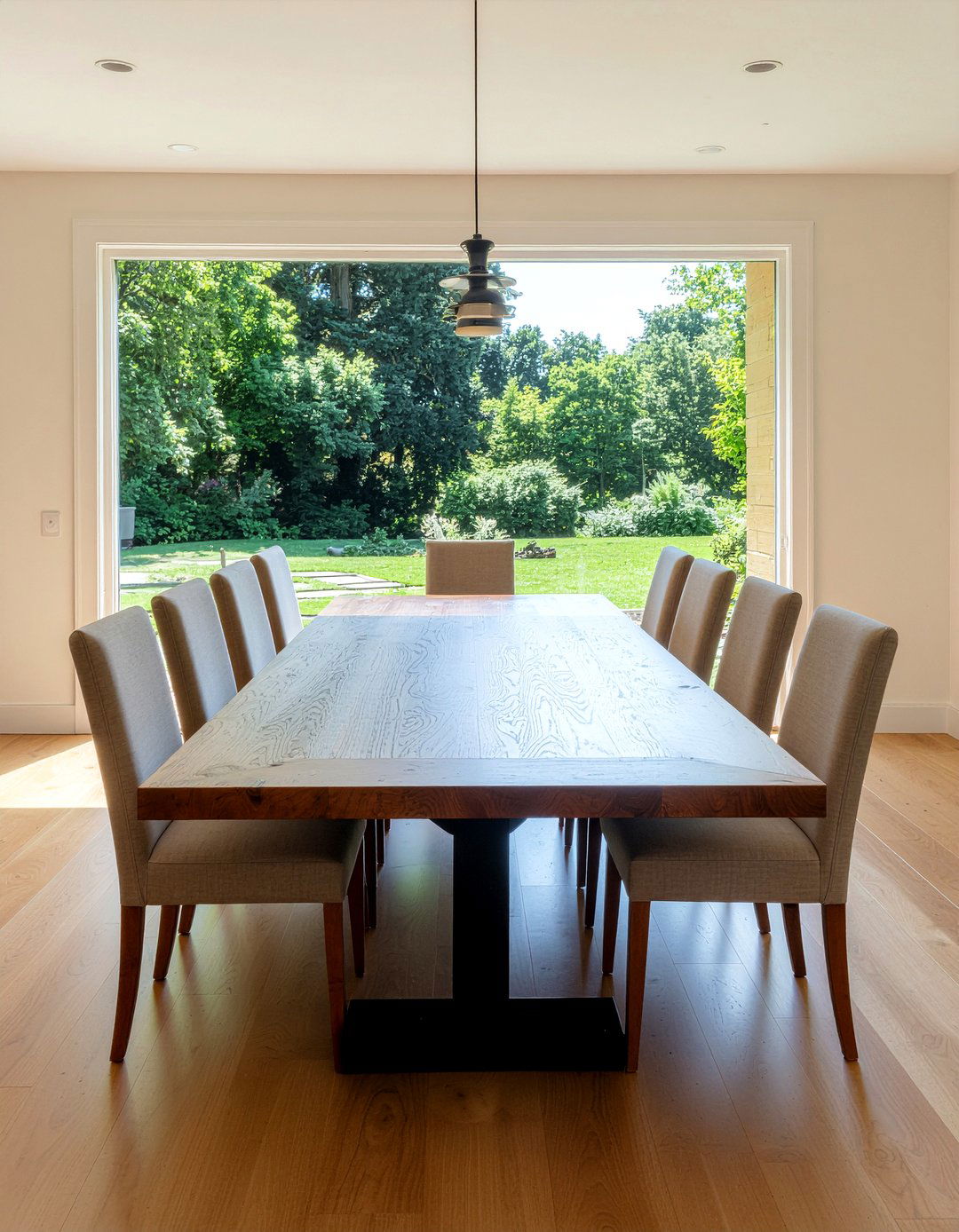 Large seater oak table - 30 oak dining table ideas